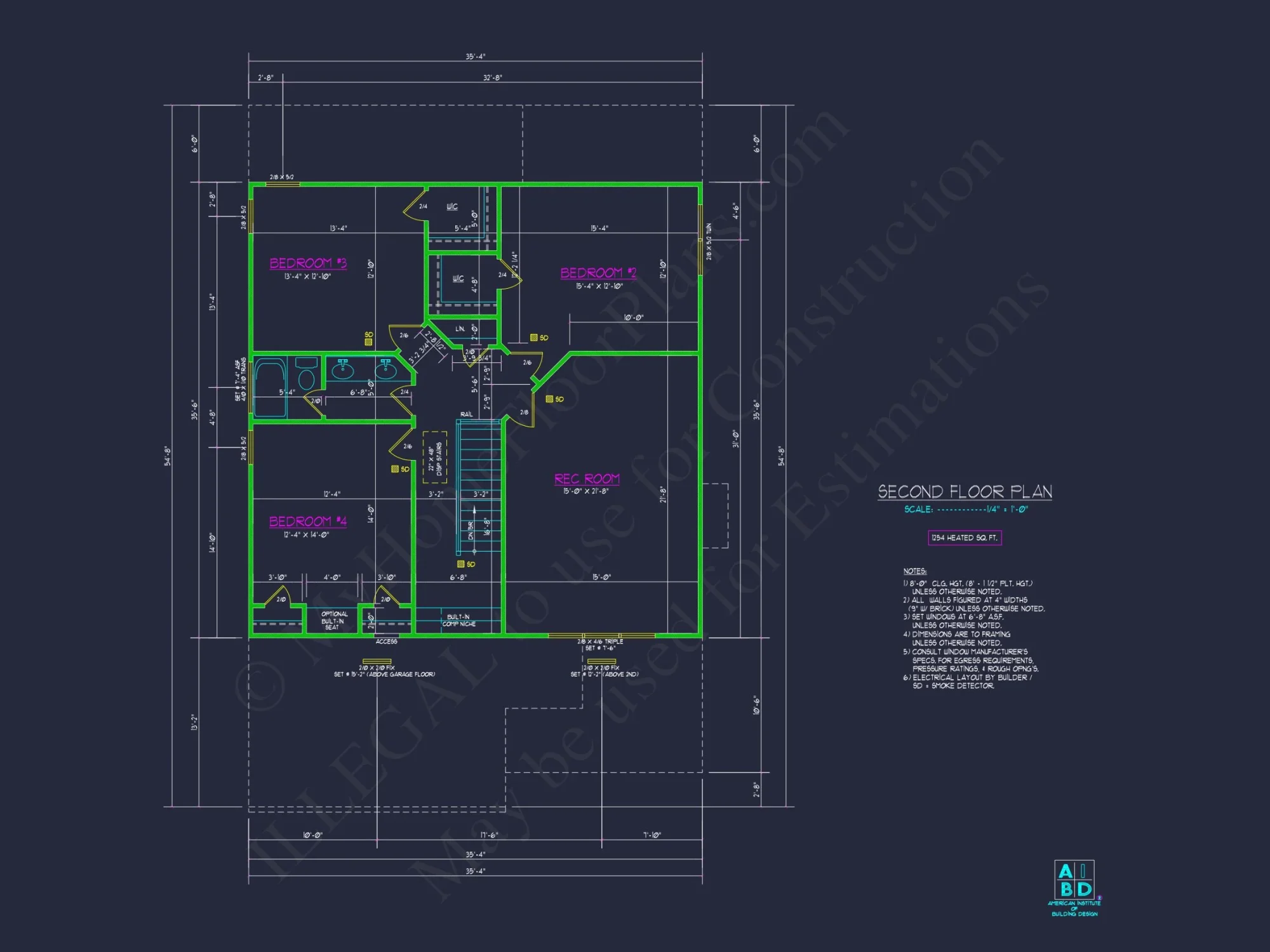 Modern house Plan with CAD Designs, Floor Plans, and Blueprint