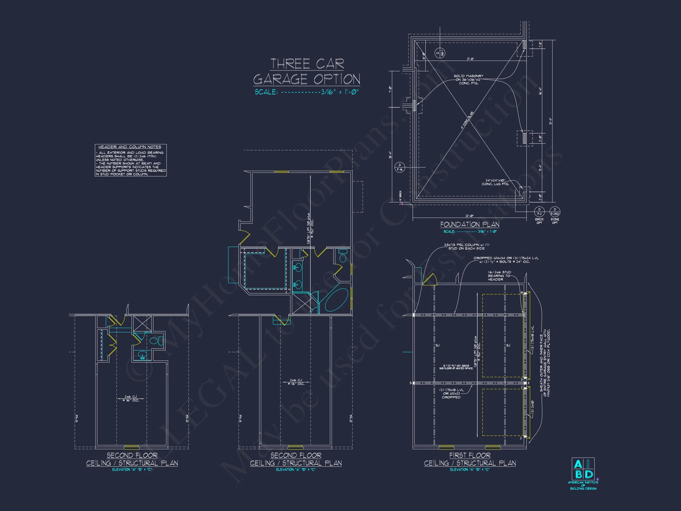 10-1138 HOUSE PLAN - 2.5-Story Modern Farmhouse-Craftsman Plan – 5 Bed, 3 Bath, 3,774 Sq. Ft. 25 Custom house Floor Plan with CAD Designs for Modern Living