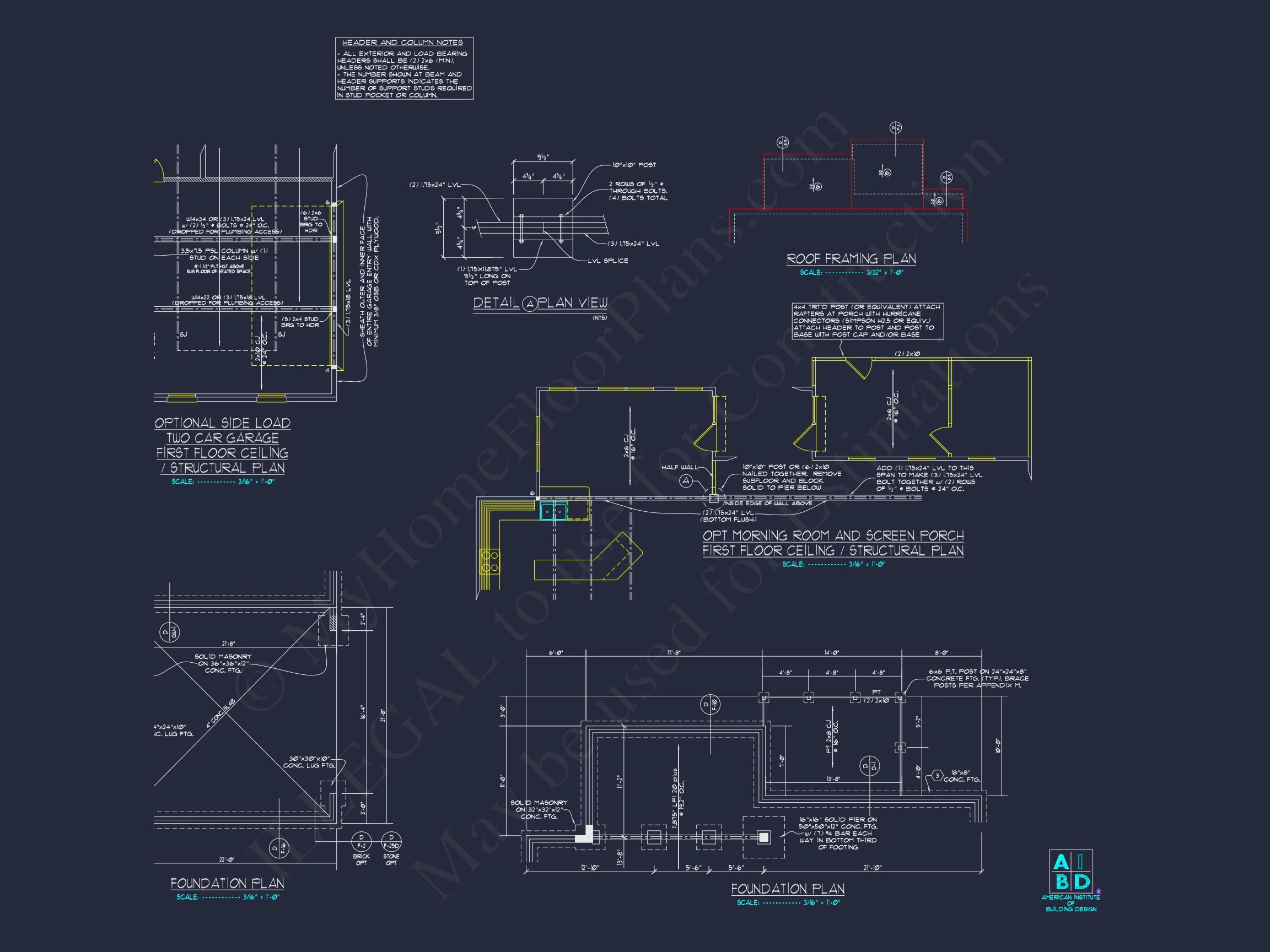 10-1138 HOUSE PLAN - 2.5-Story Modern Farmhouse-Craftsman Plan – 5 Bed, 3 Bath, 3,774 Sq. Ft. 24 Custom house Floor Plan with CAD Designs for Modern Living