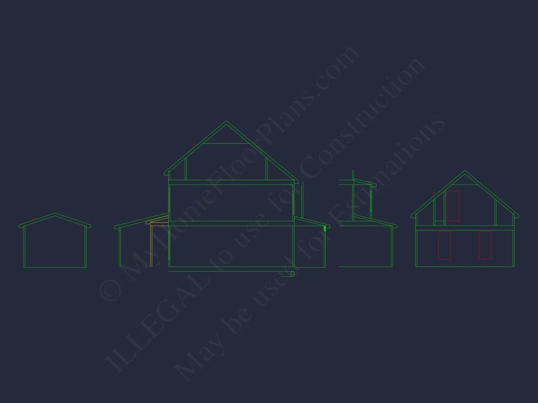 Custom house Floor Plan with CAD Designs for Modern Living
