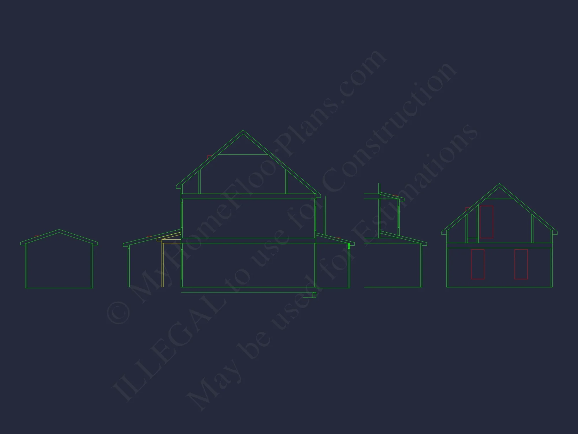 Custom house Floor Plan with CAD Designs for Modern Living