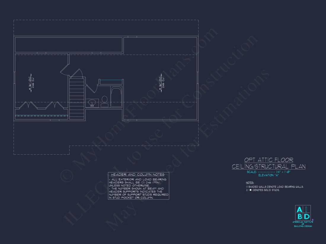 Stylish 2-Story house Plan with Detailed CAD Blueprint Designs