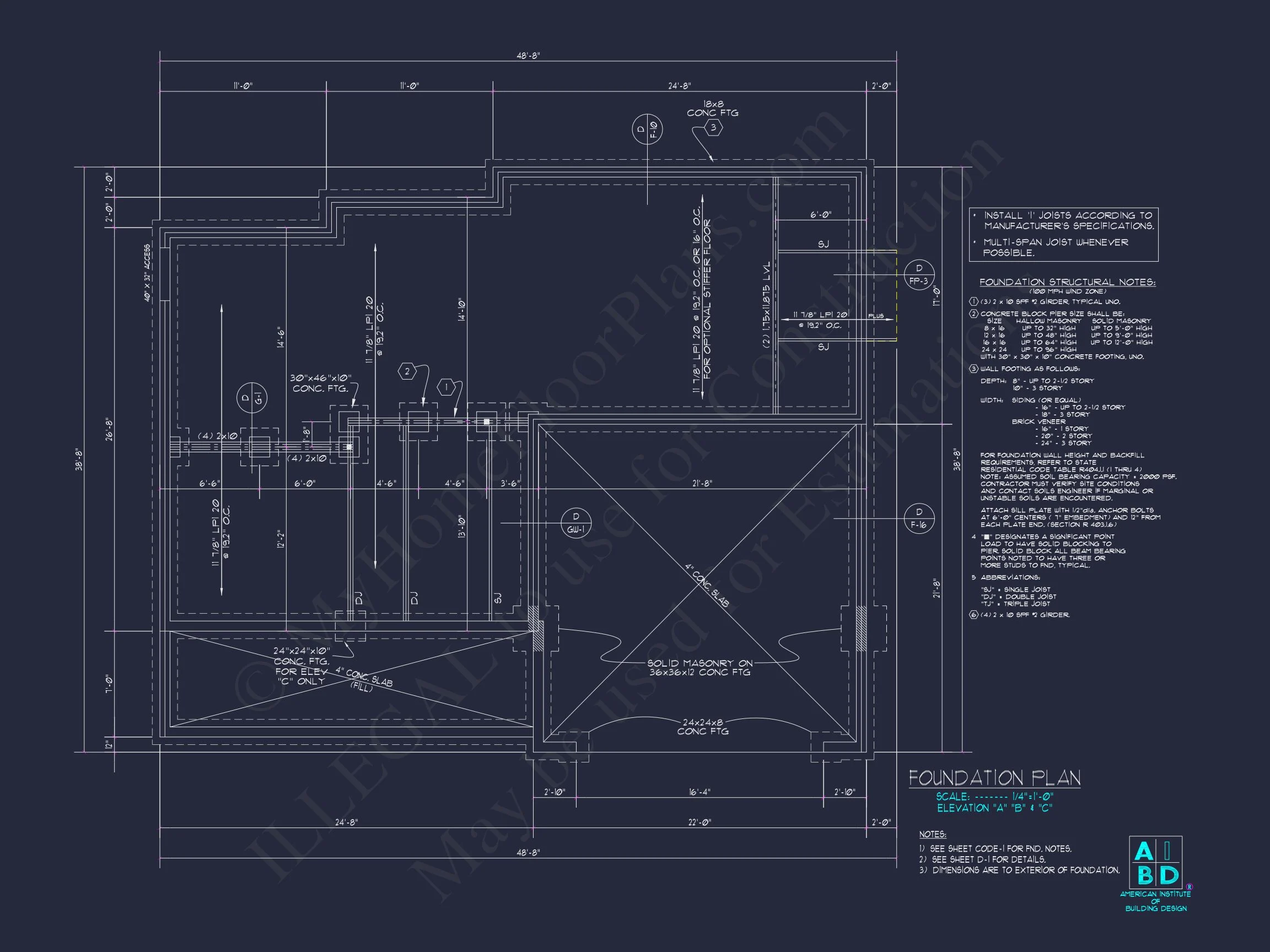 Stylish 2-Story house Plan with Detailed CAD Blueprint Designs