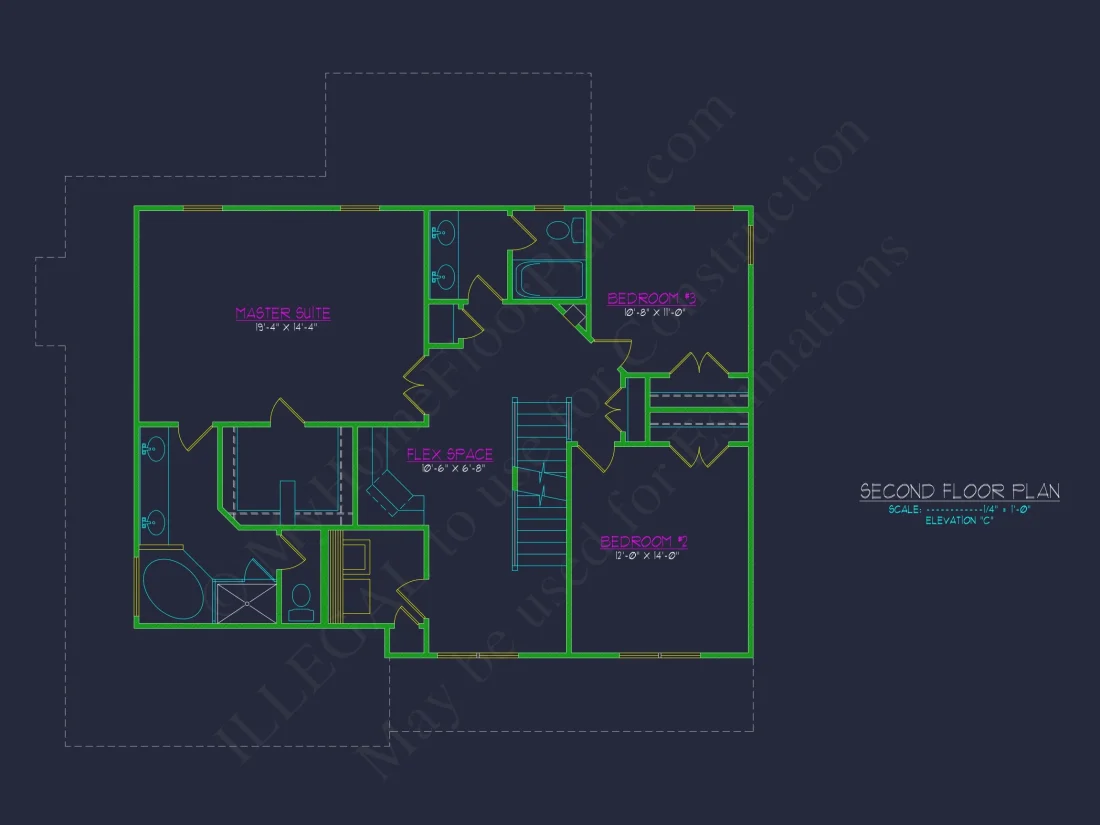 Modern Craftsman house Plan with Detailed Floor Designs
