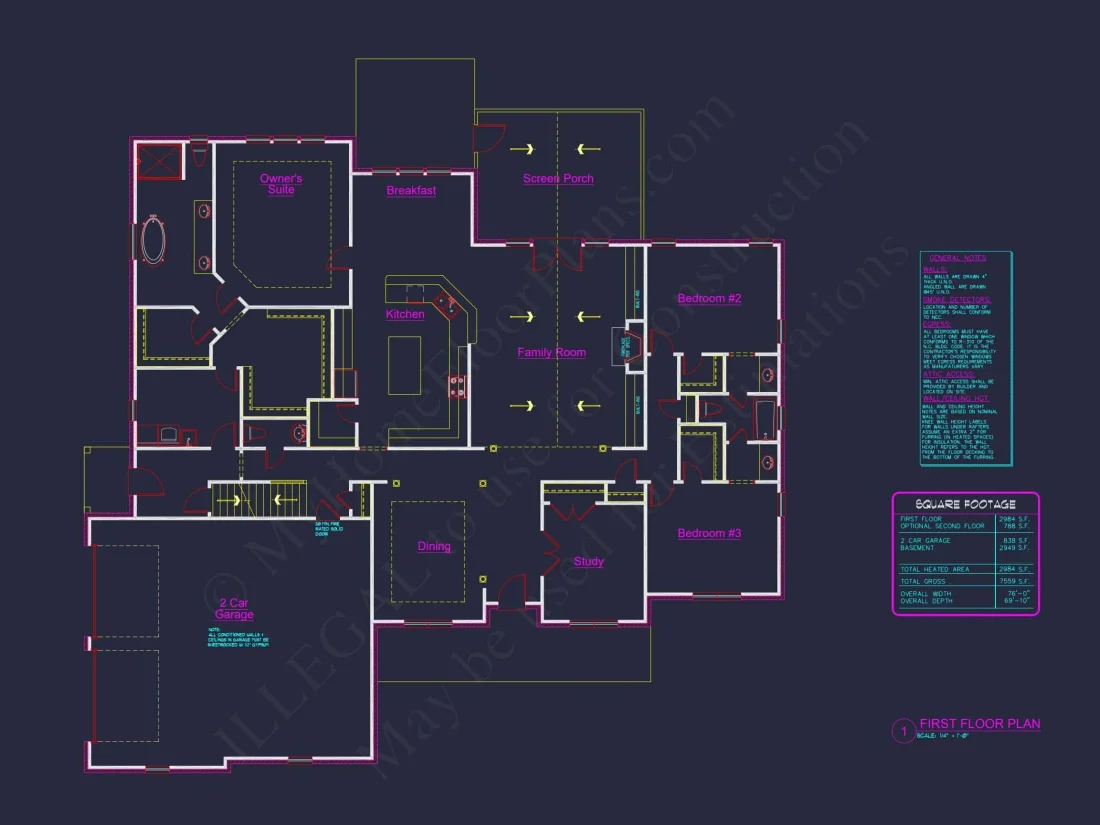 Elegant house Plan with CAD Designs: Floor Plans & Architecture