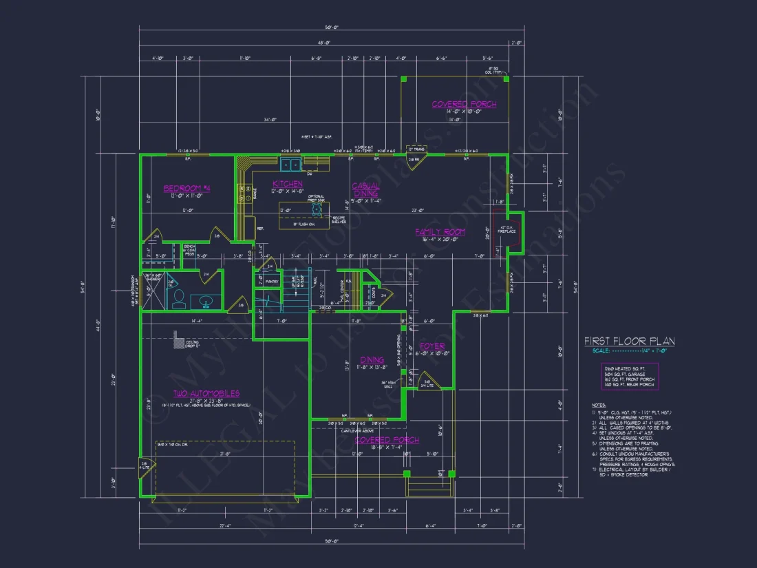 Elegant house Plan with CAD Designs and Detailed Floor Plans