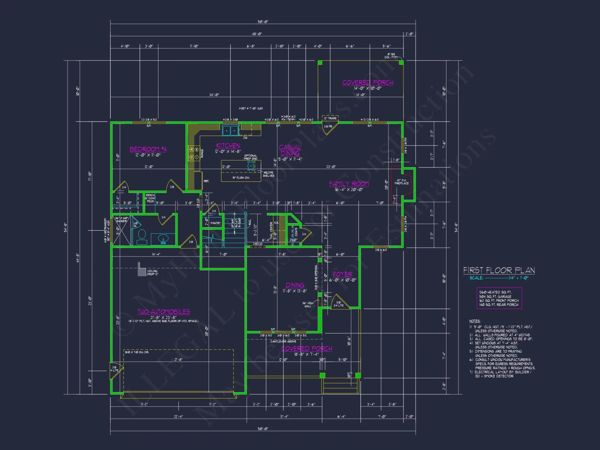 Elegant house Plan with CAD Designs and Detailed Floor Plans