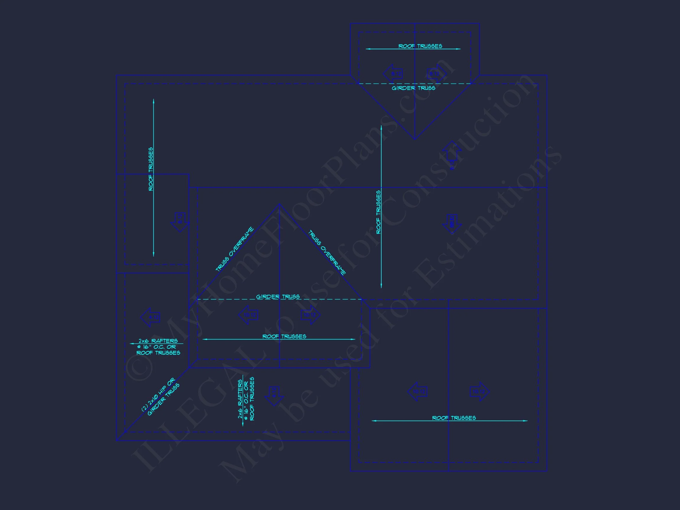 10-1018 HOUSE PLAN - Traditional Colonial Revival House Plan – 4 Bed, 3,017 Sq Ft, 2-Story with CAD Blueprints 16 Stunning house Plan with 2 Floors, CAD Designs & Blueprint