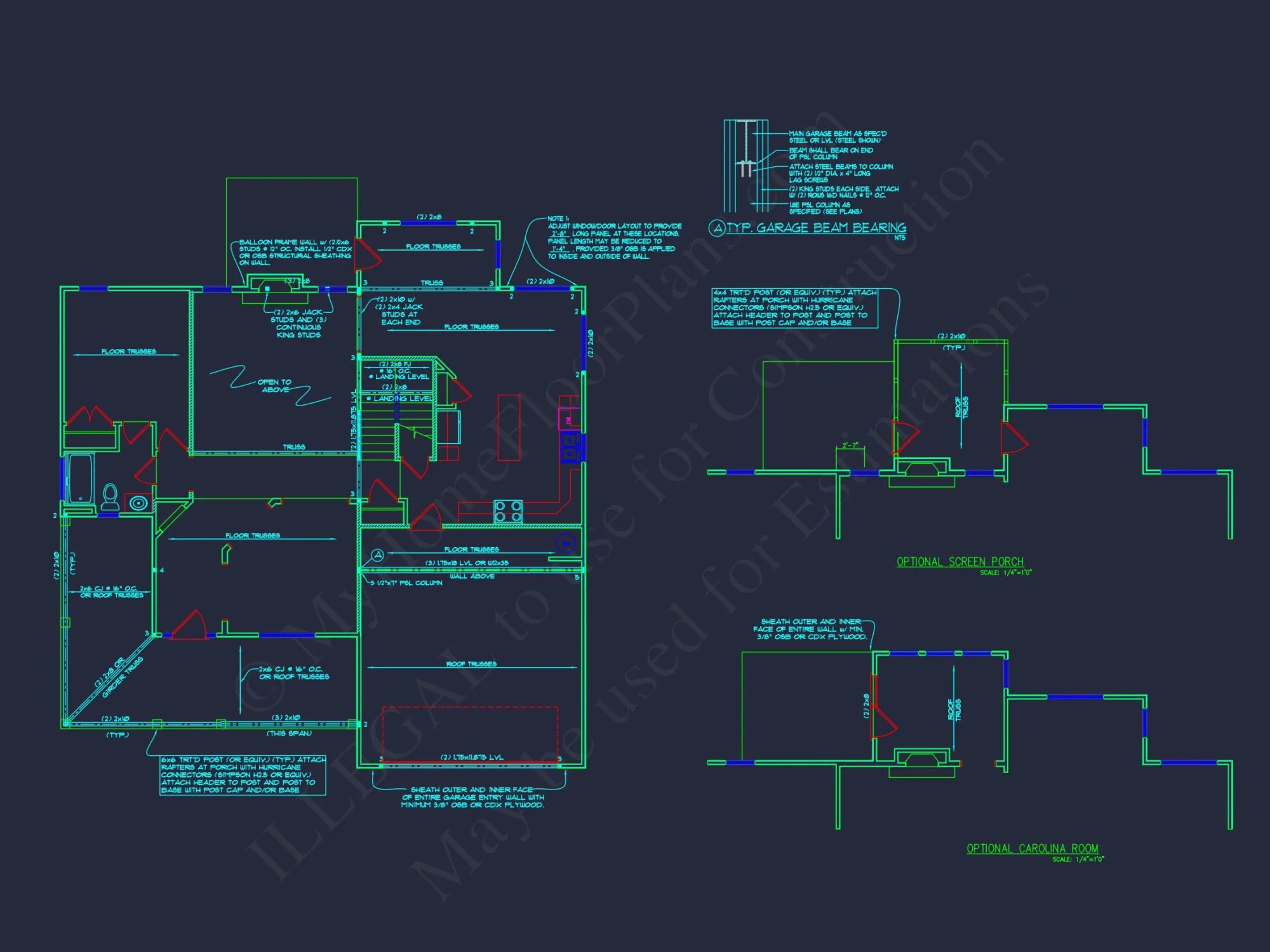 Stunning house Plan with 2 Floors, CAD Designs & Blueprint