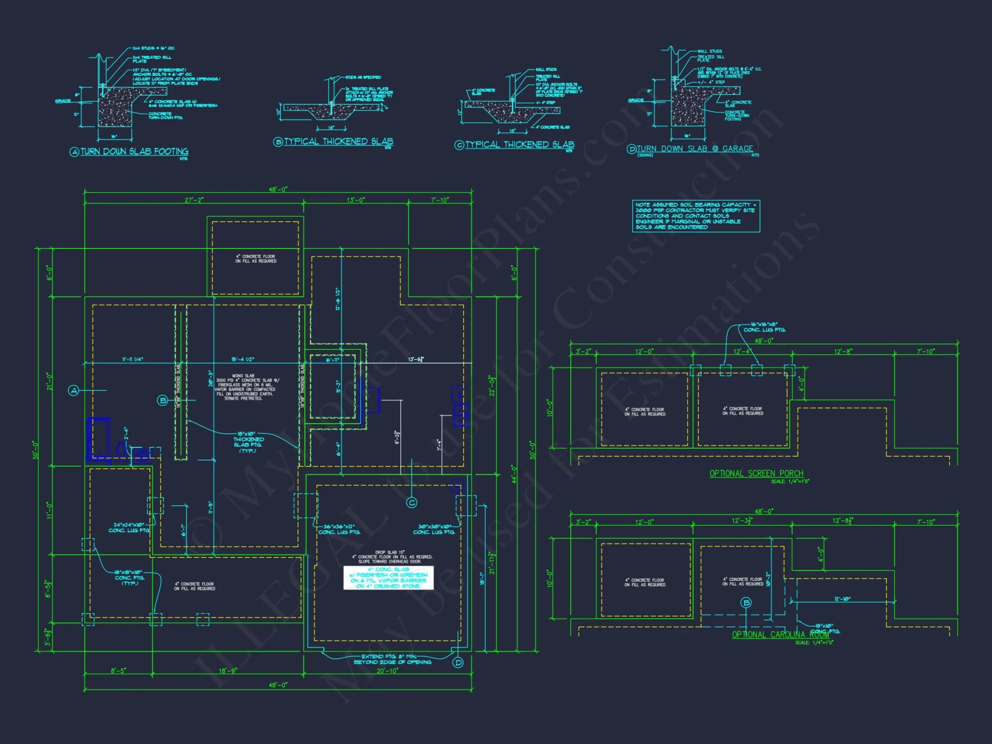 Stunning house Plan with 2 Floors, CAD Designs & Blueprint