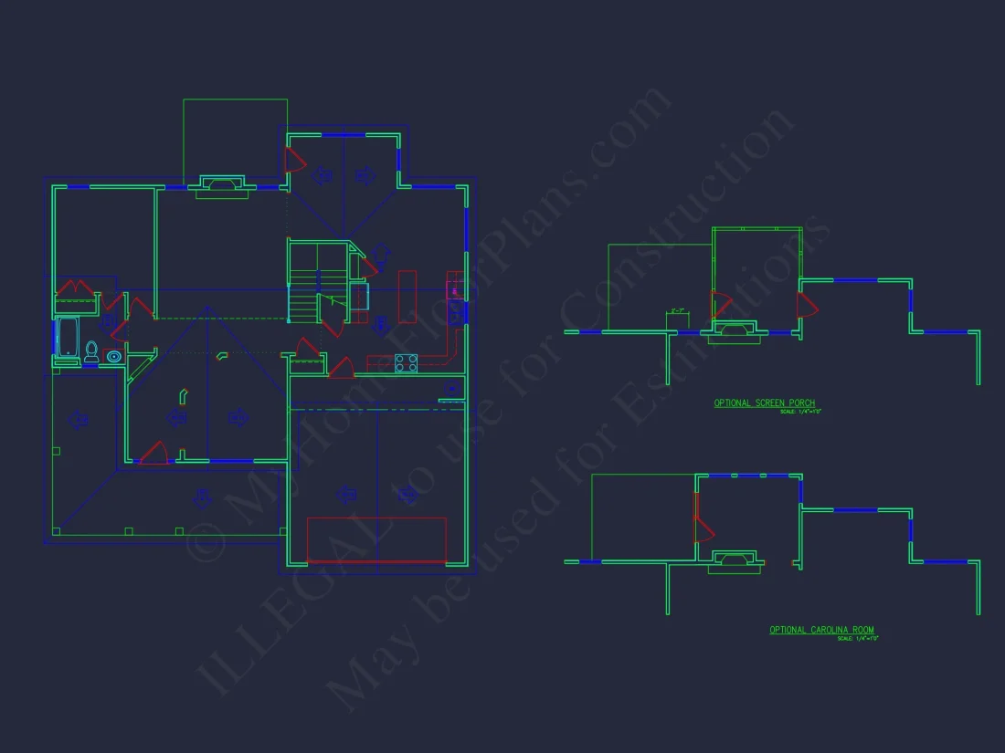 Stunning house Plan with 2 Floors, CAD Designs & Blueprint