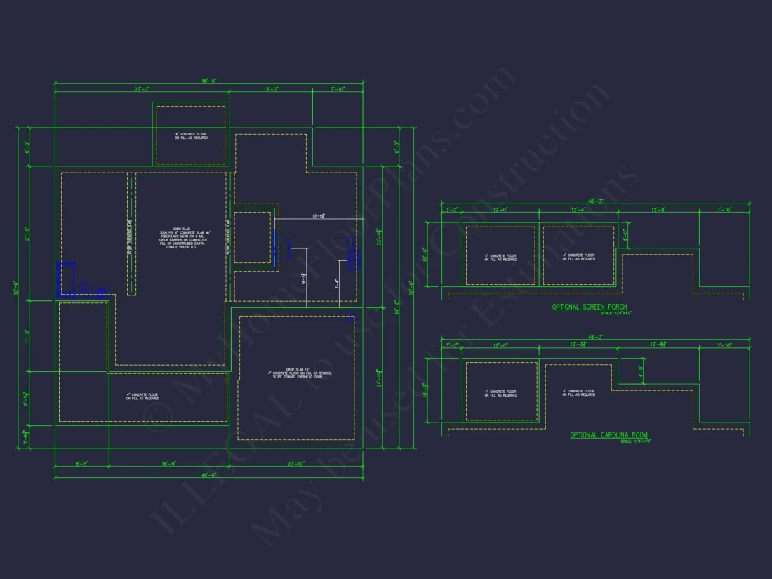 Stunning house Plan with 2 Floors, CAD Designs & Blueprint