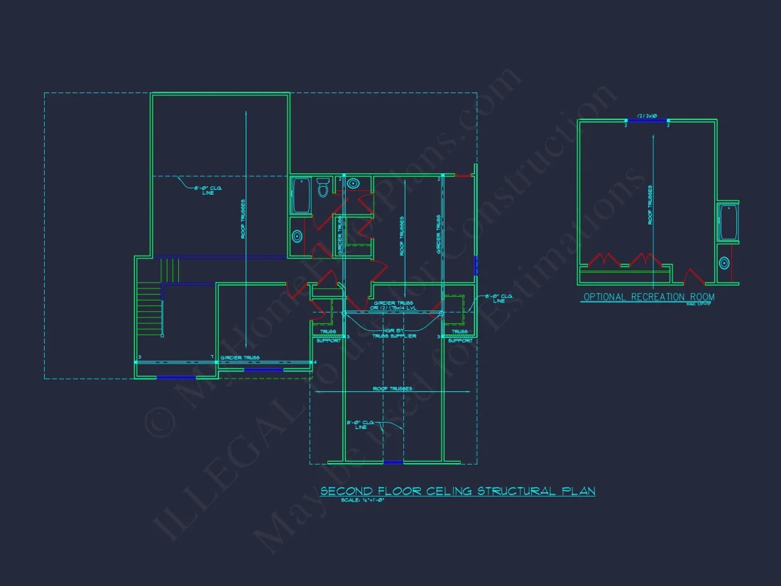 Elegant house Plan with Detailed Floor Plan and CAD Designs