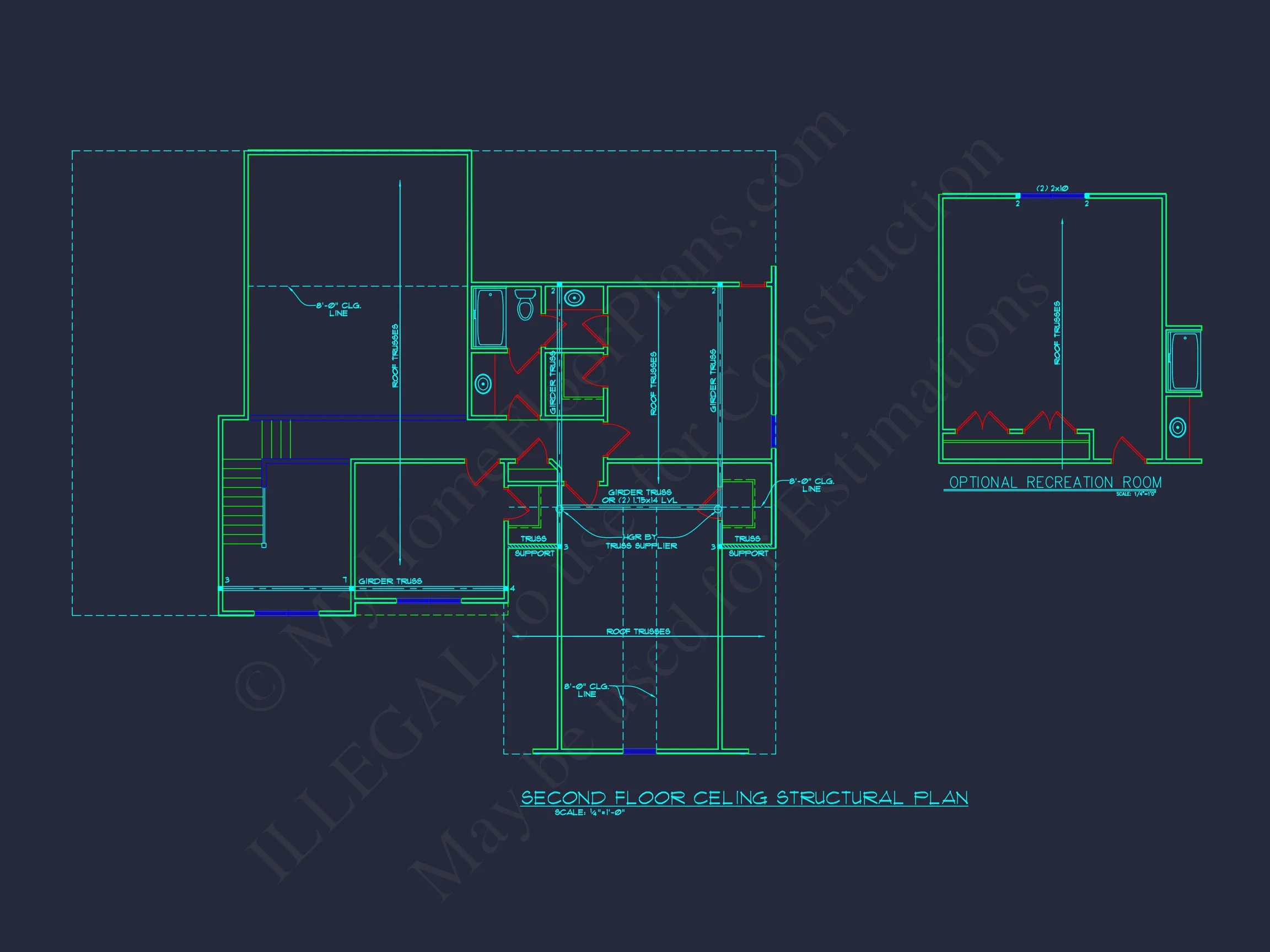 10-1017 HOUSE PLAN - Traditional Colonial Revival House Plan with Craftsman Charm – 2,864 Sq Ft, 4 Beds 19 Elegant house Plan with Detailed Floor Plan and CAD Designs