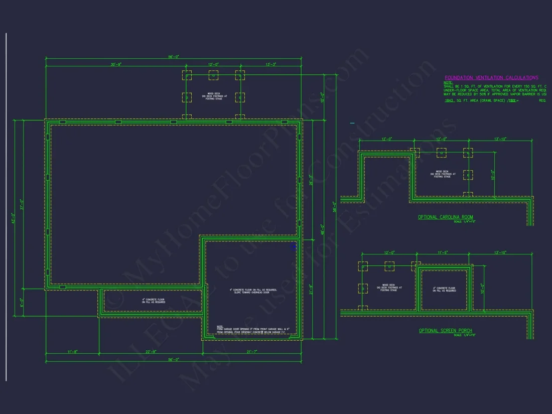 Elegant house Plan with Detailed Floor Plan and CAD Designs