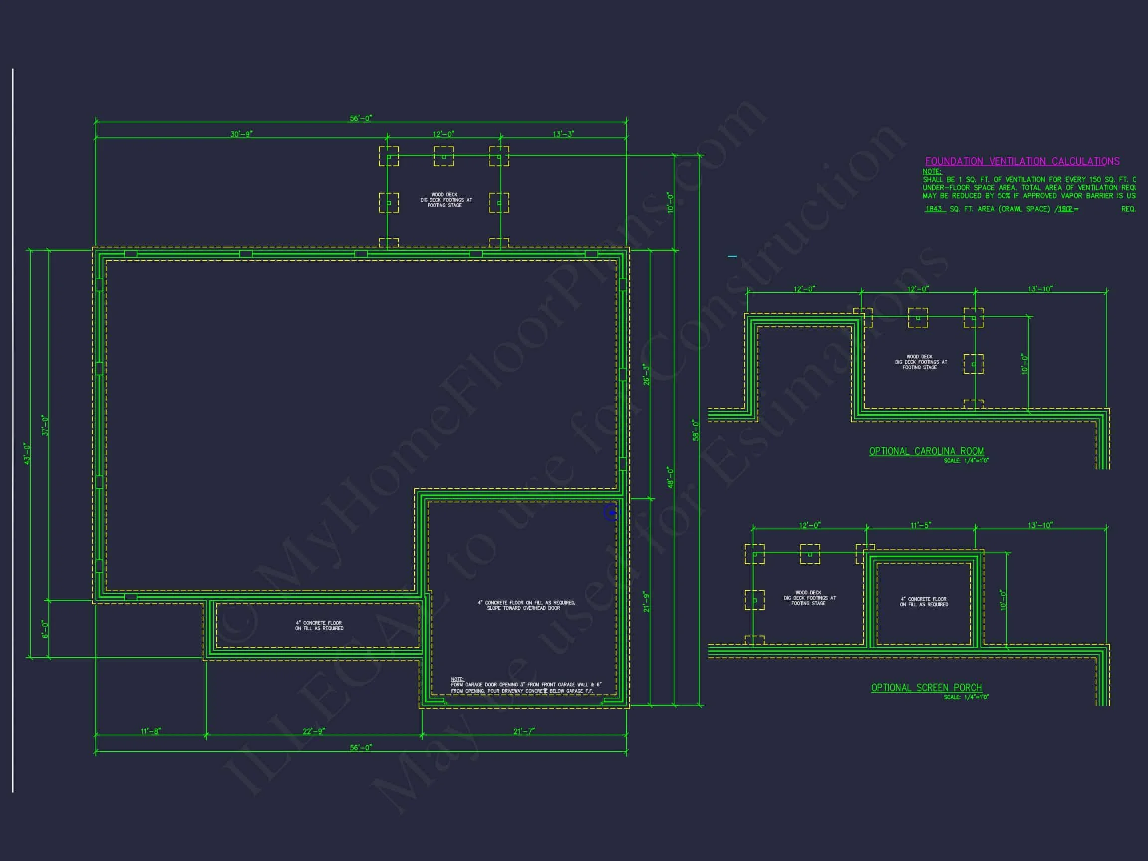 10-1017 HOUSE PLAN - Traditional Colonial Revival House Plan with Craftsman Charm – 2,864 Sq Ft, 4 Beds 9 Elegant house Plan with Detailed Floor Plan and CAD Designs