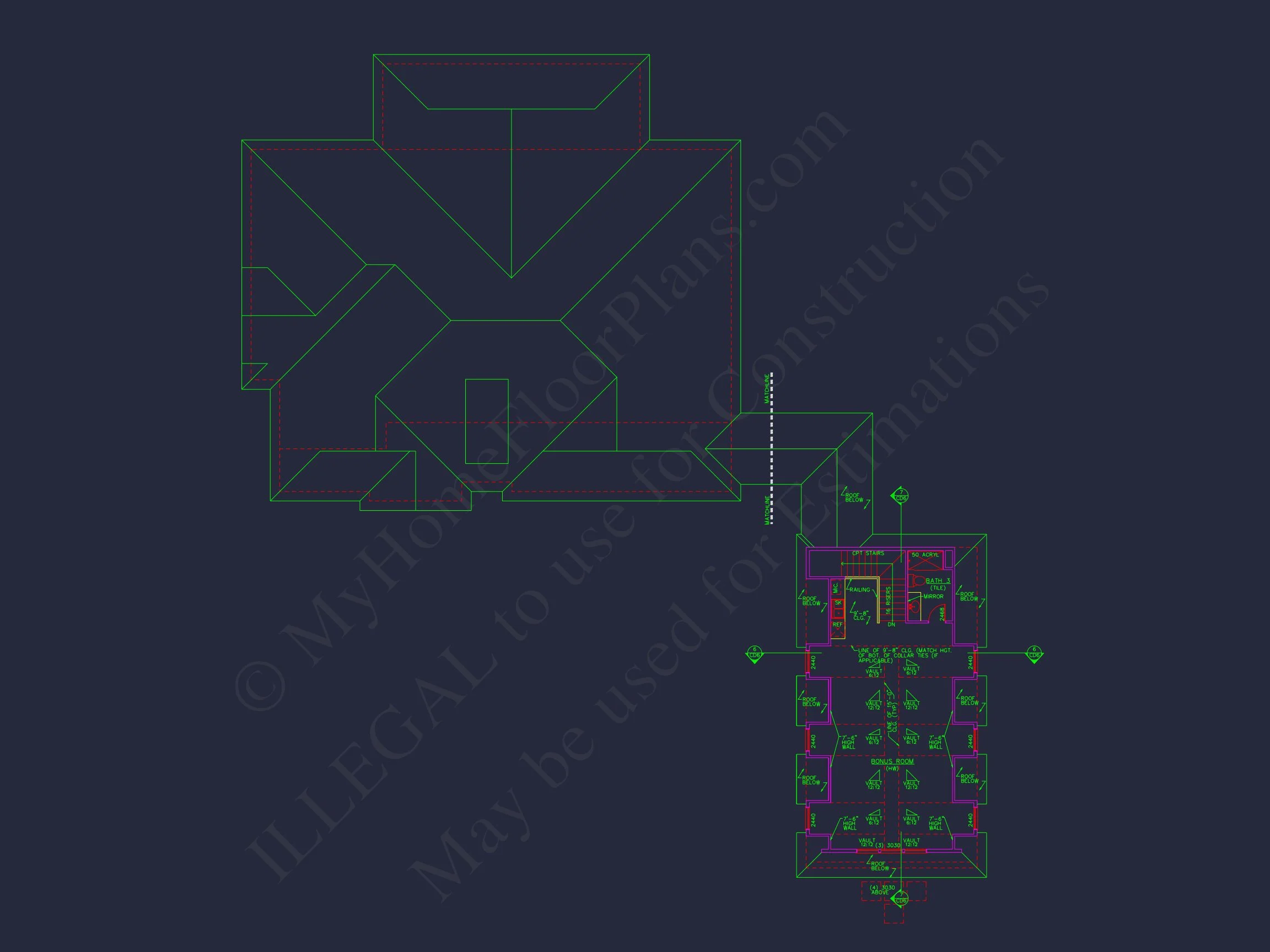 10-1014 HOUSE PLAN - Craftsman Ranch Cottage House Plan – 3,536 Sq Ft, 3 Bed + Bonus Room 10 Craftsman house Plan with Spacious Floor Plan and CAD Designs