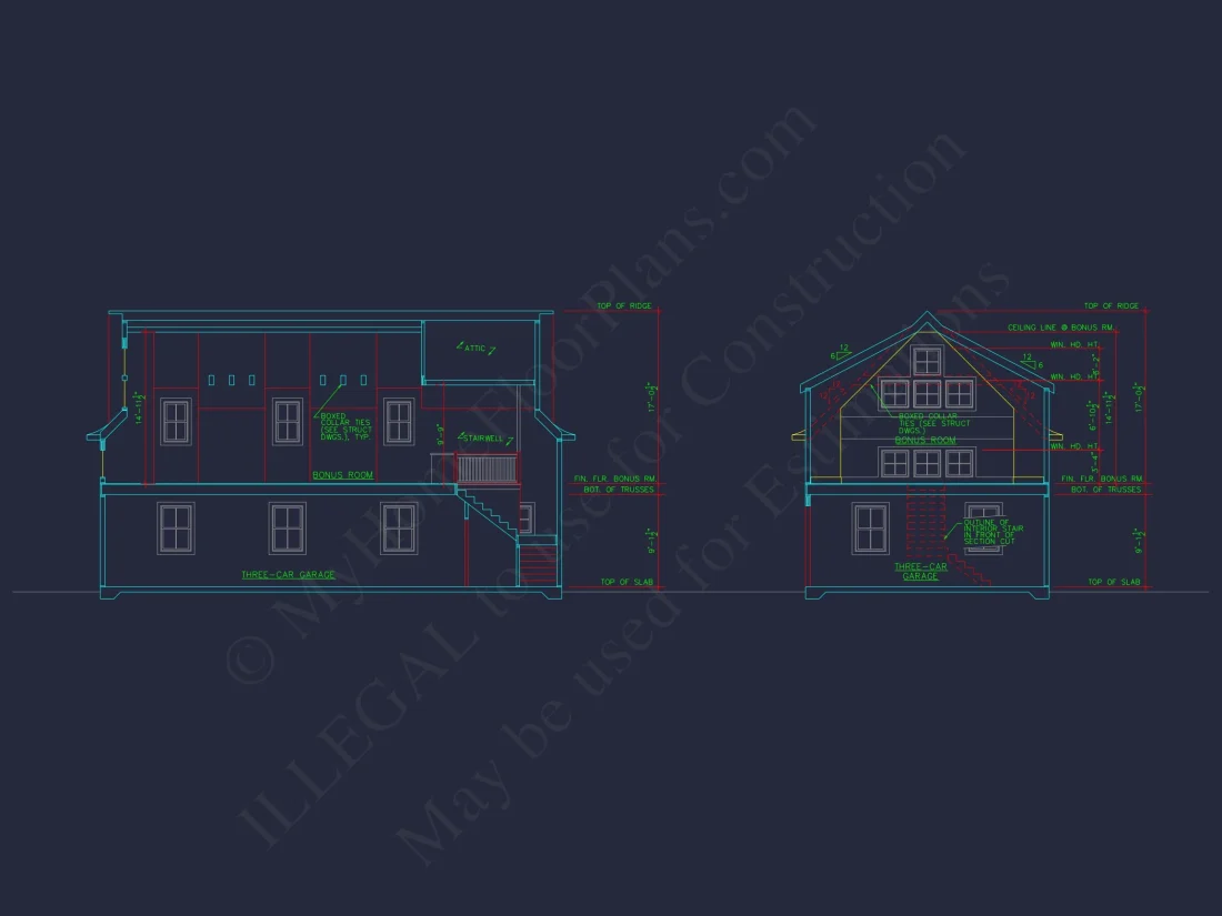 Craftsman house Plan with Spacious Floor Plan and CAD Designs