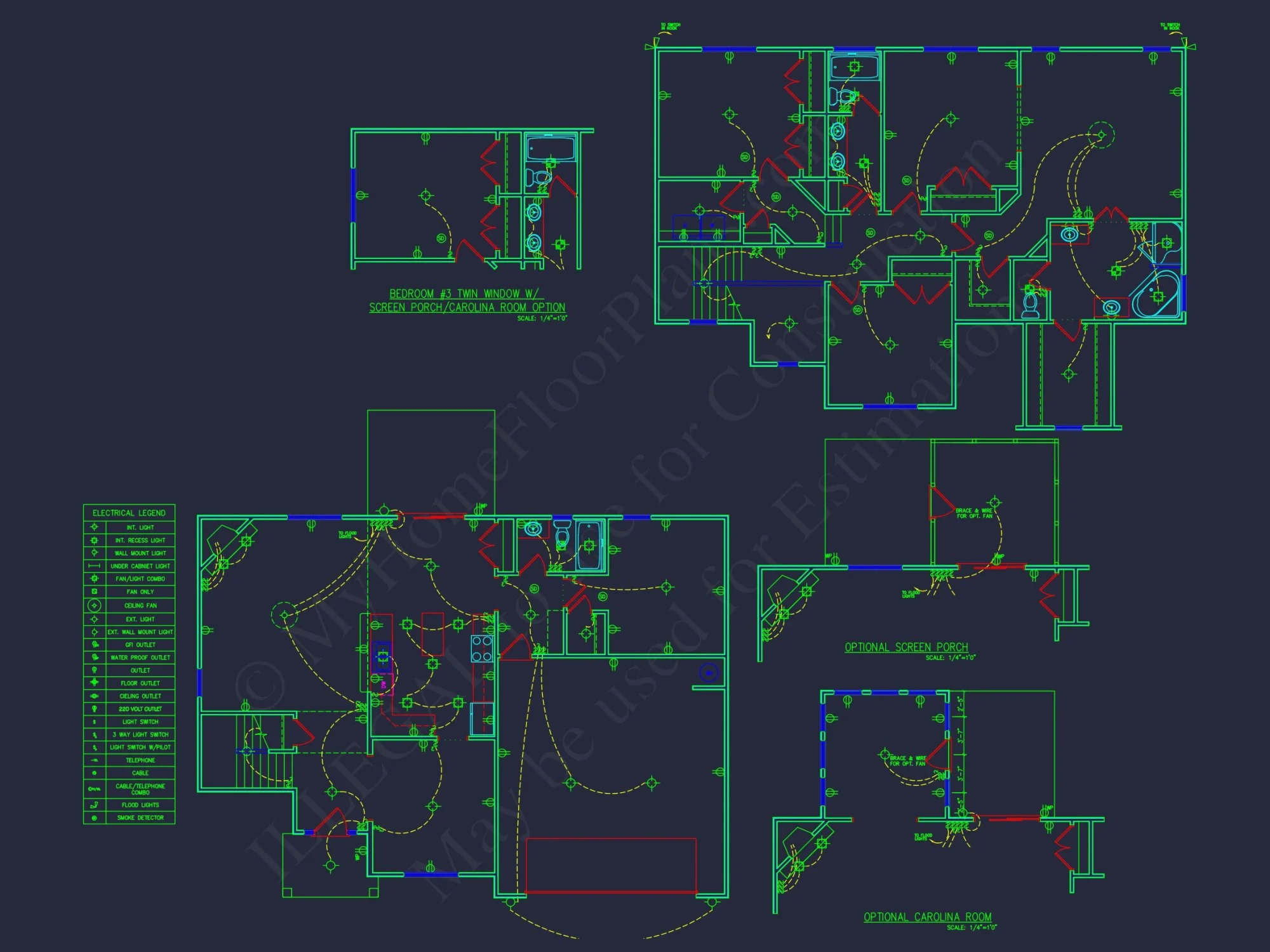 Elegant 2-Story house Plan with Spacious CAD Designs