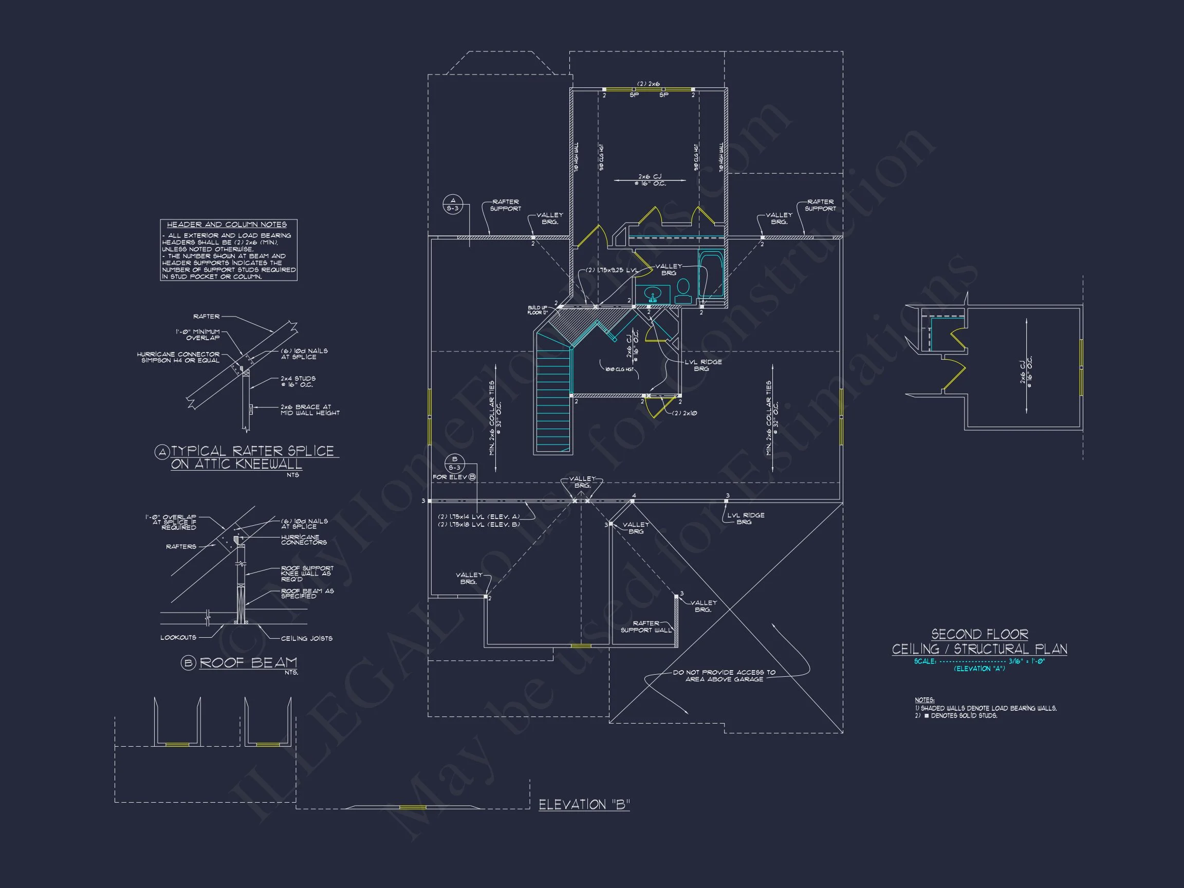 Elegant house Plan with CAD Designs, Floor Plans & Blueprint