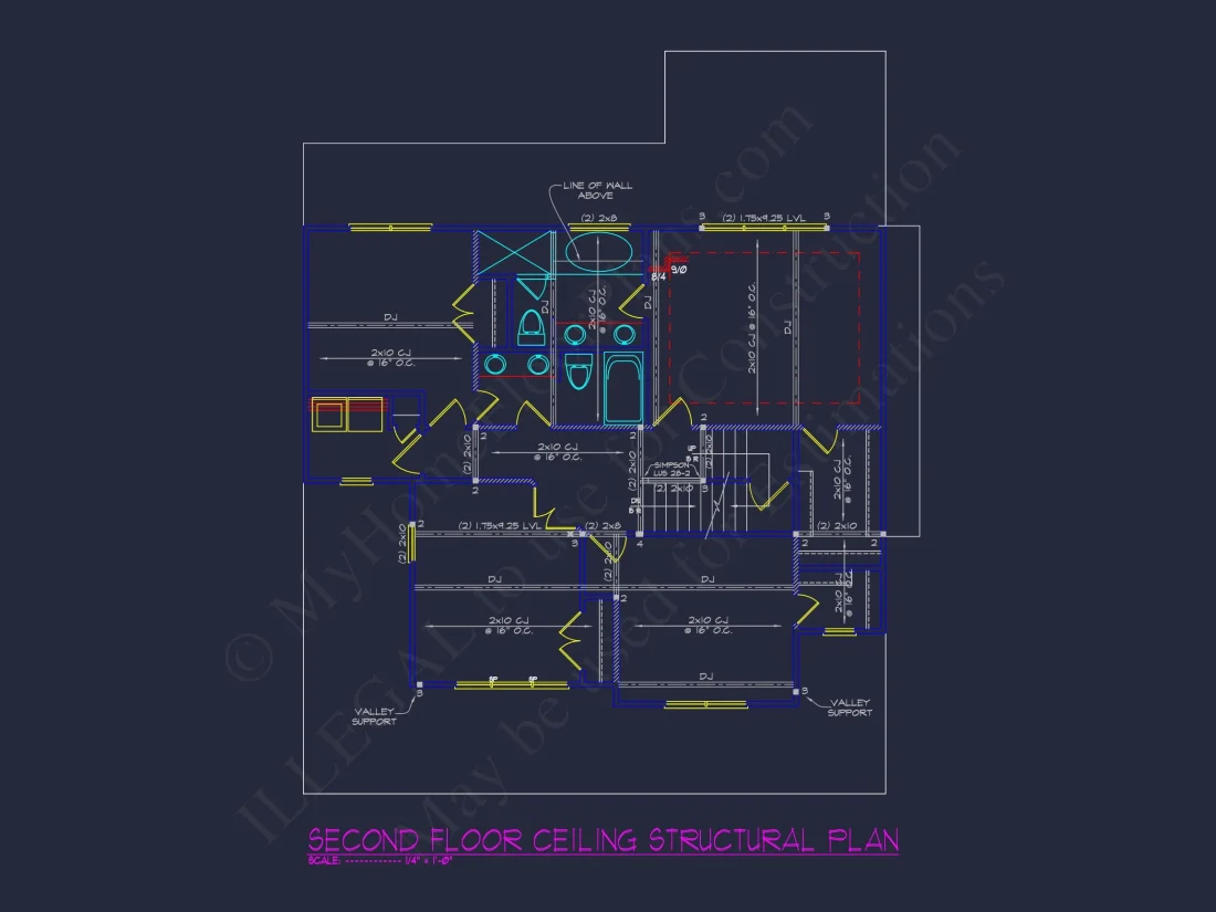 Beautiful 2-Story house Plan with CAD Blueprint Designs
