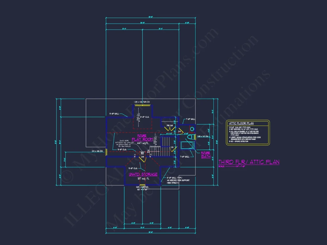 Beautiful 2-Story house Plan with CAD Blueprint Designs