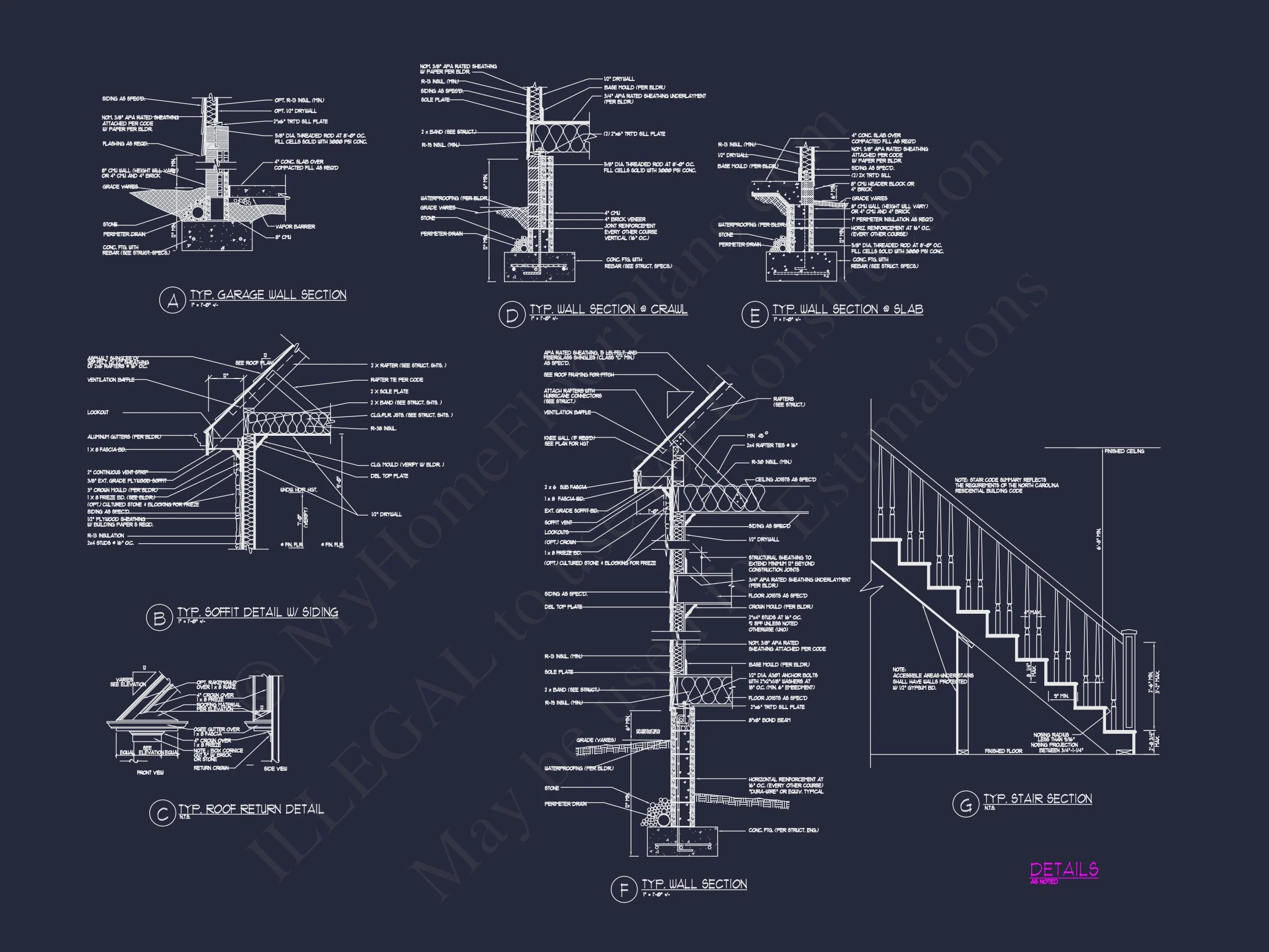 9-1853 HOUSE PLAN - Modern Farmhouse Colonial Revival – 2.5-Story, 4-Bed, 2,315 Sq Ft 18 Stylish house Plan with 2.5 Stories, Blueprint, and CAD Designs