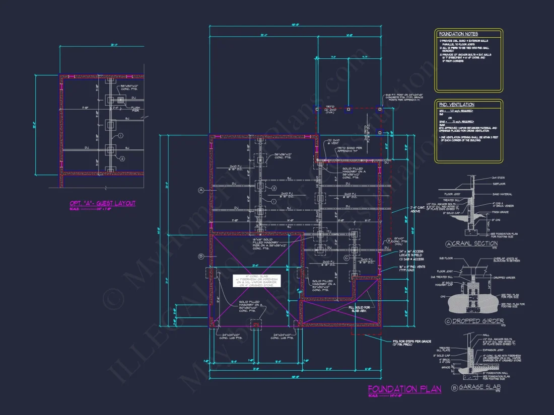 Stylish house Plan with 2.5 Stories, Blueprint, and CAD Designs