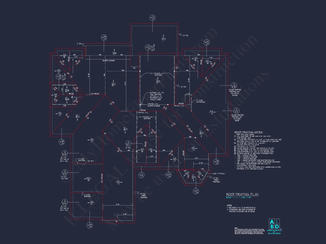 Craftsman house Floor Plan with CAD Blueprints & Features