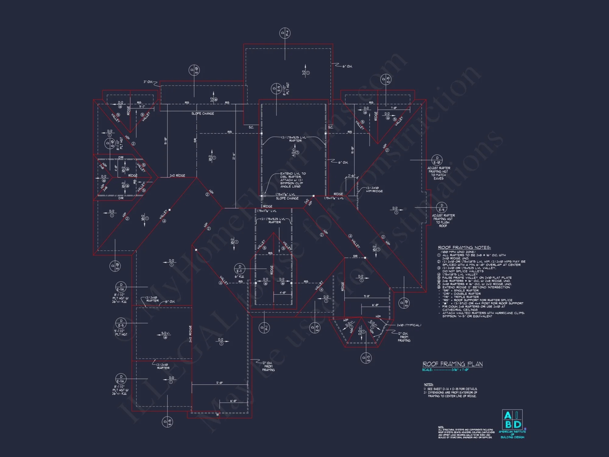 Craftsman house Floor Plan with CAD Blueprints & Features