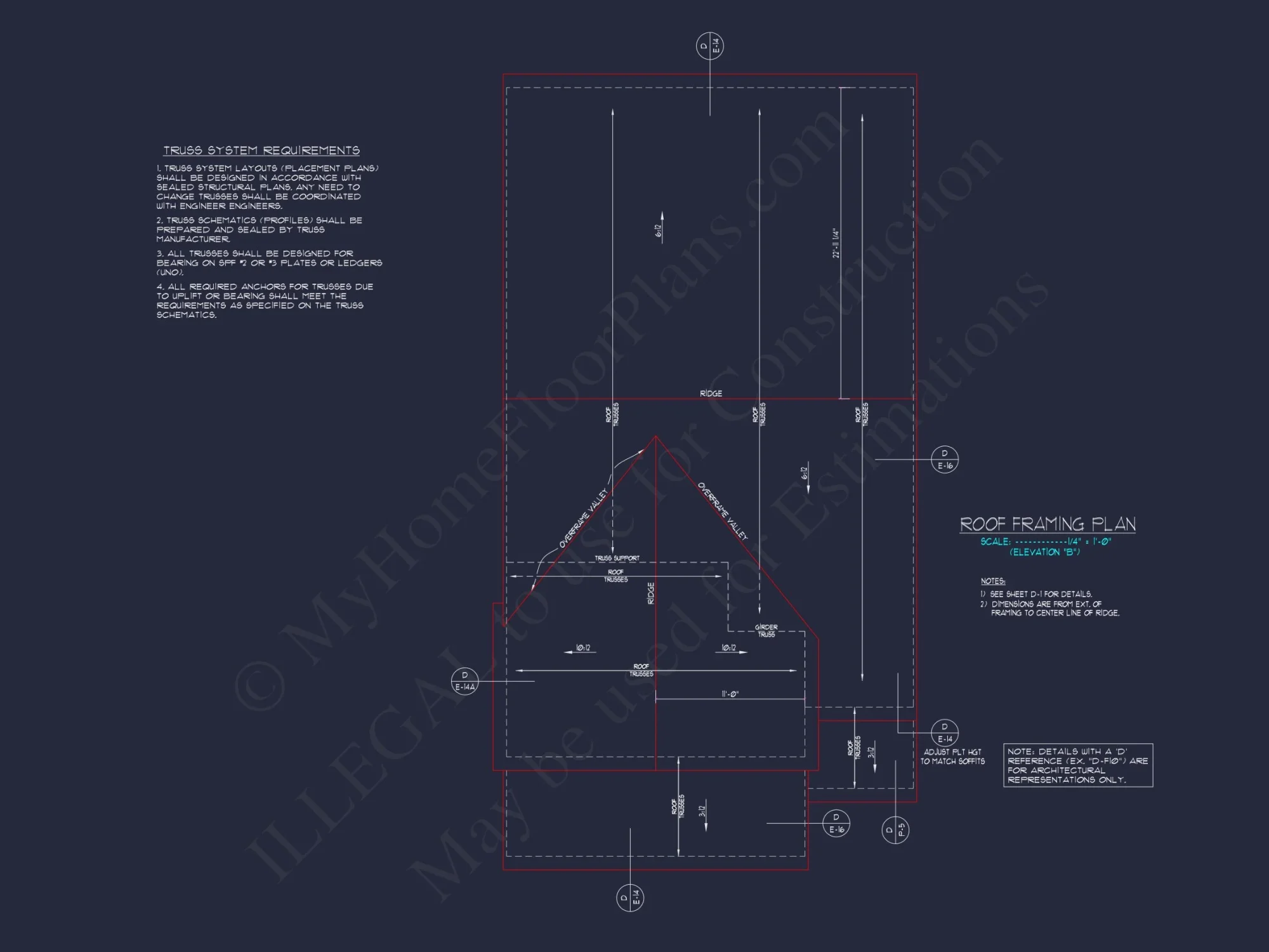 Craftsman house Plan with CAD Blueprint and Floor Designs