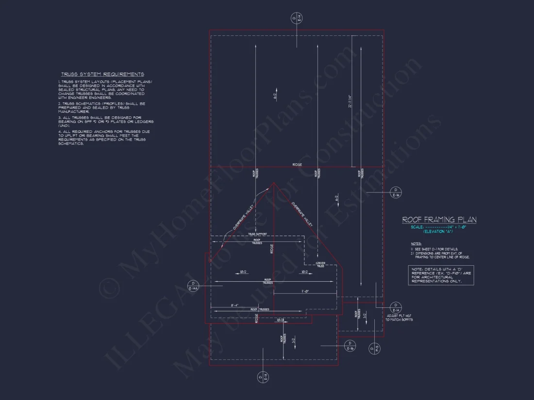 Craftsman house Plan with CAD Blueprint and Floor Designs