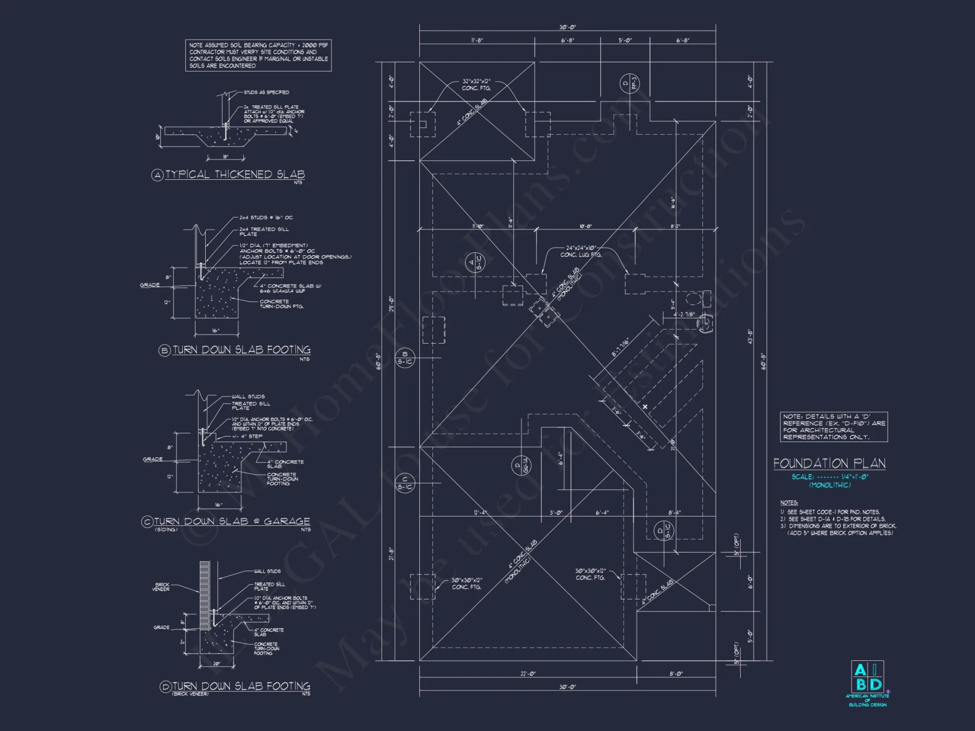 Craftsman house Plan with CAD Blueprint and Floor Designs