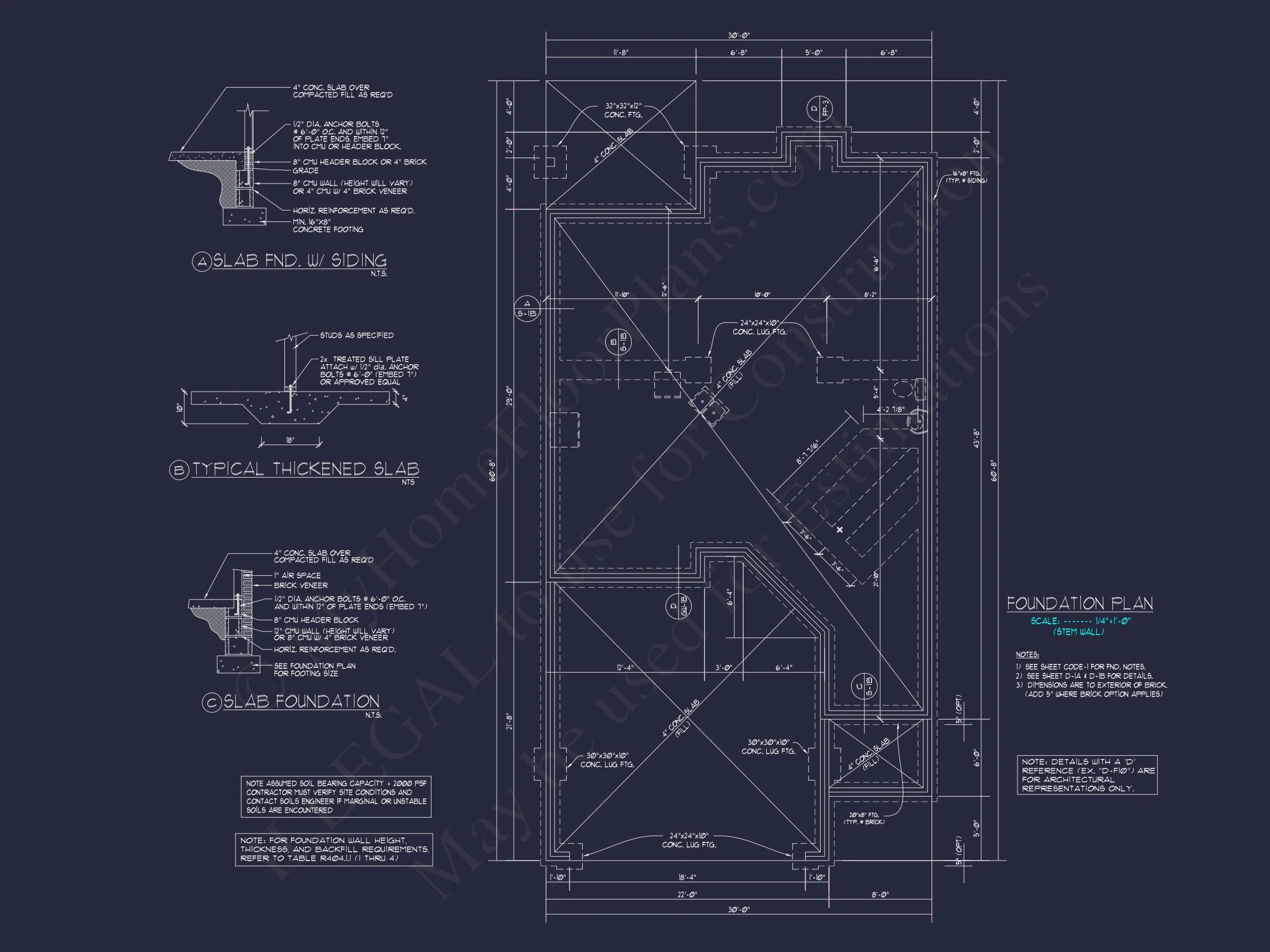 Craftsman house Plan with CAD Blueprint and Floor Designs