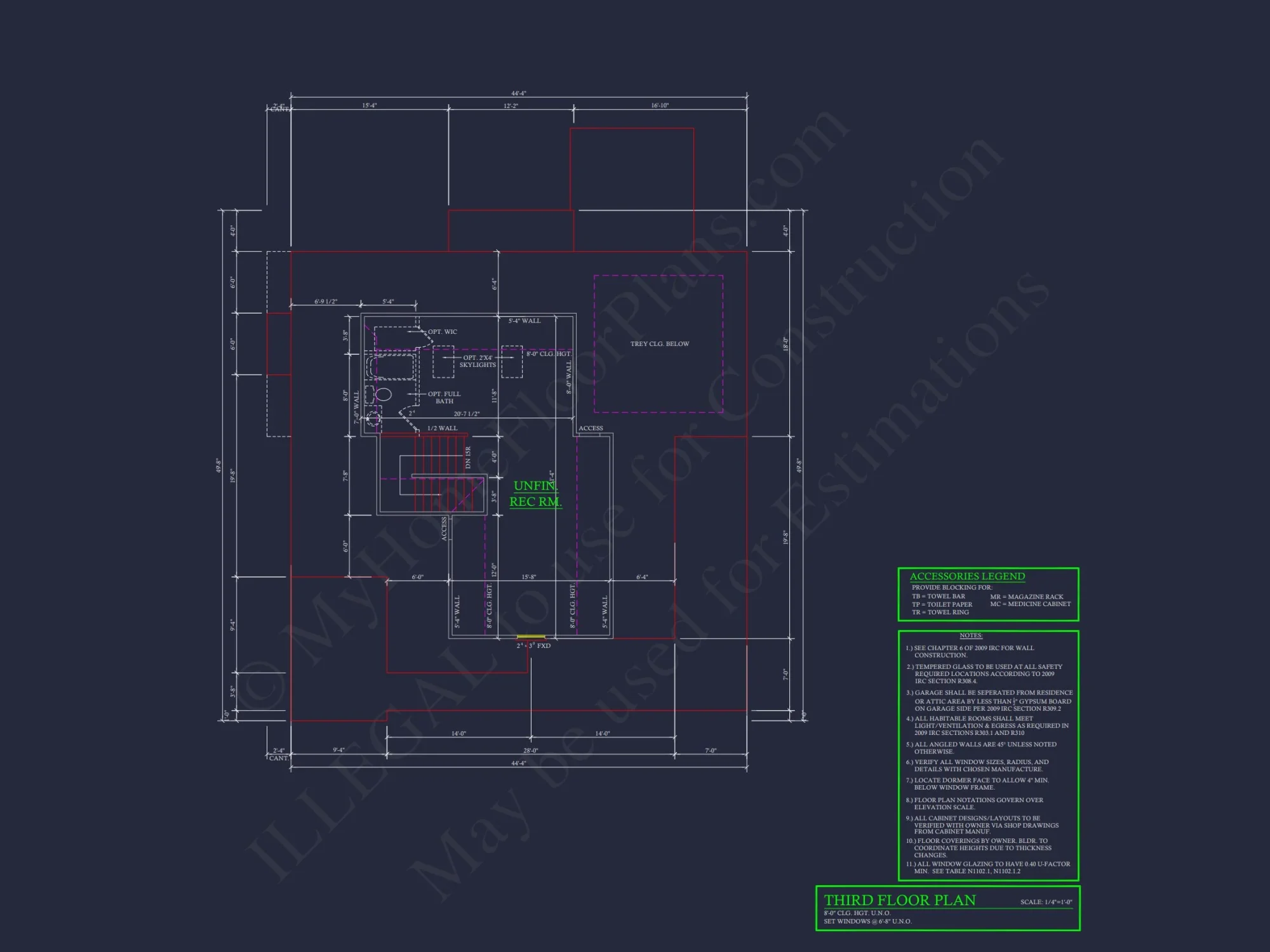 Craftsman house Plan with Detailed Blueprint and CAD Designs