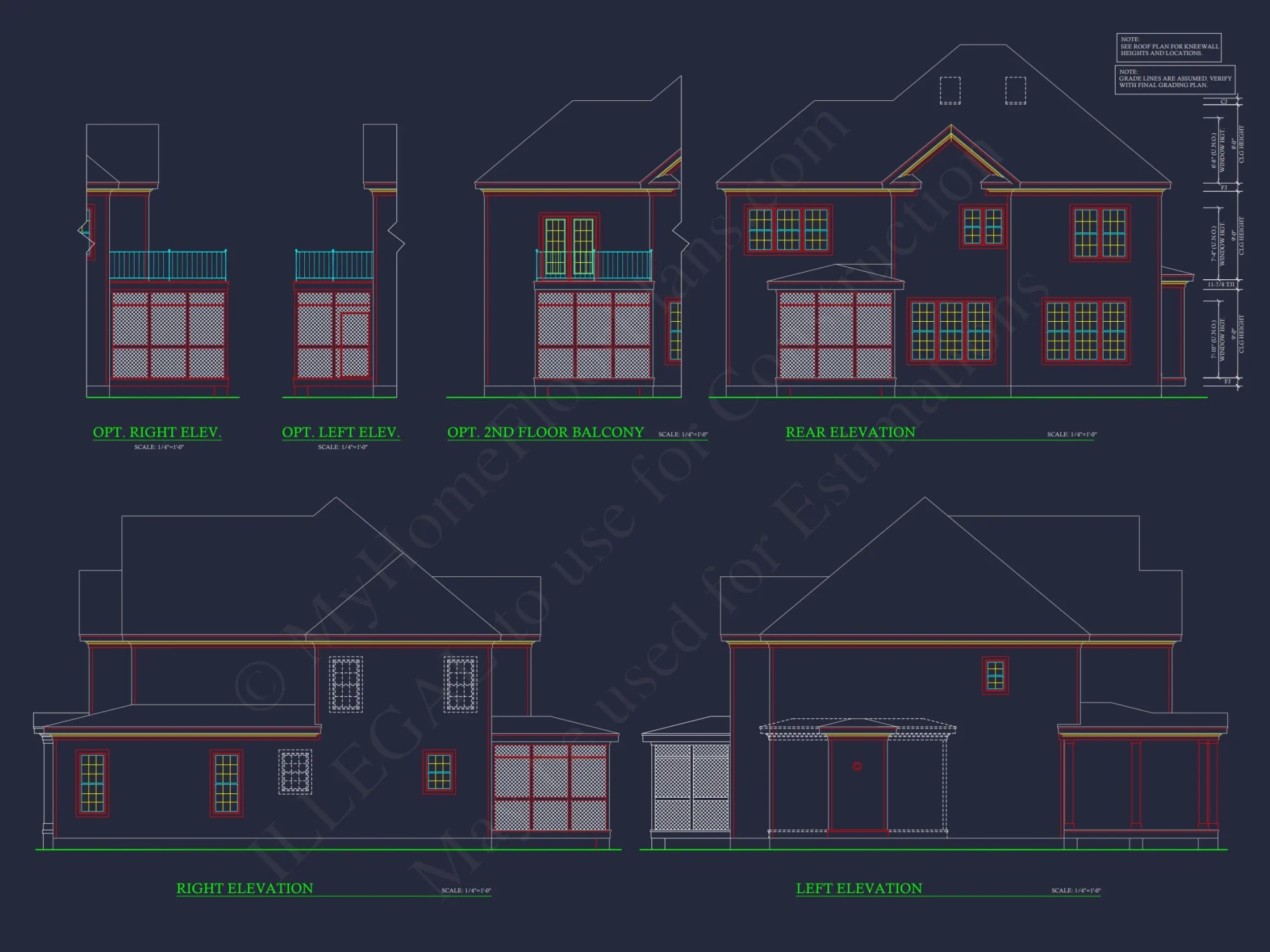 Craftsman house Plan with Detailed Blueprint and CAD Designs