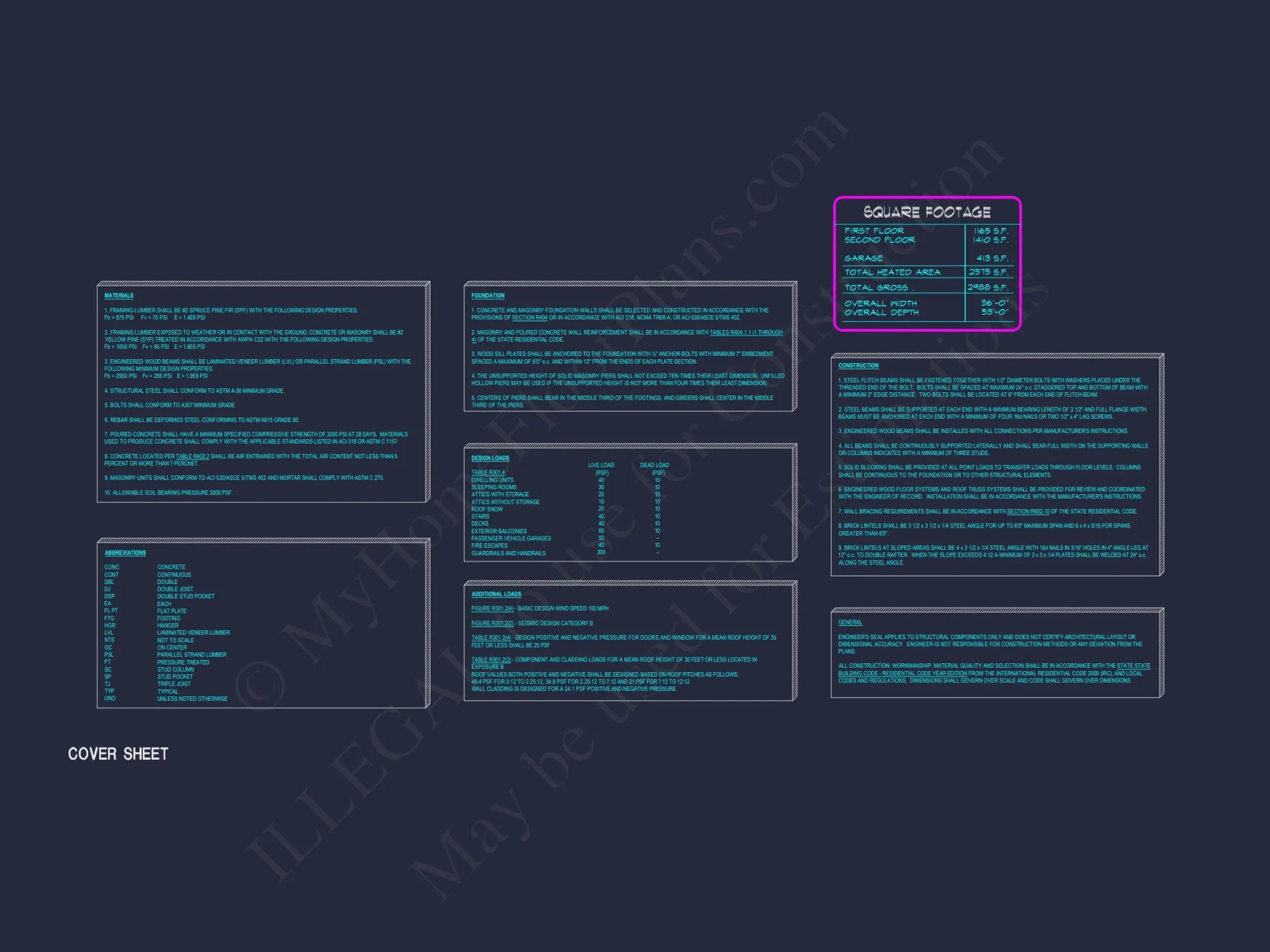 Modern Craftsman house Plan: CAD Floor Plan & Architecture Design