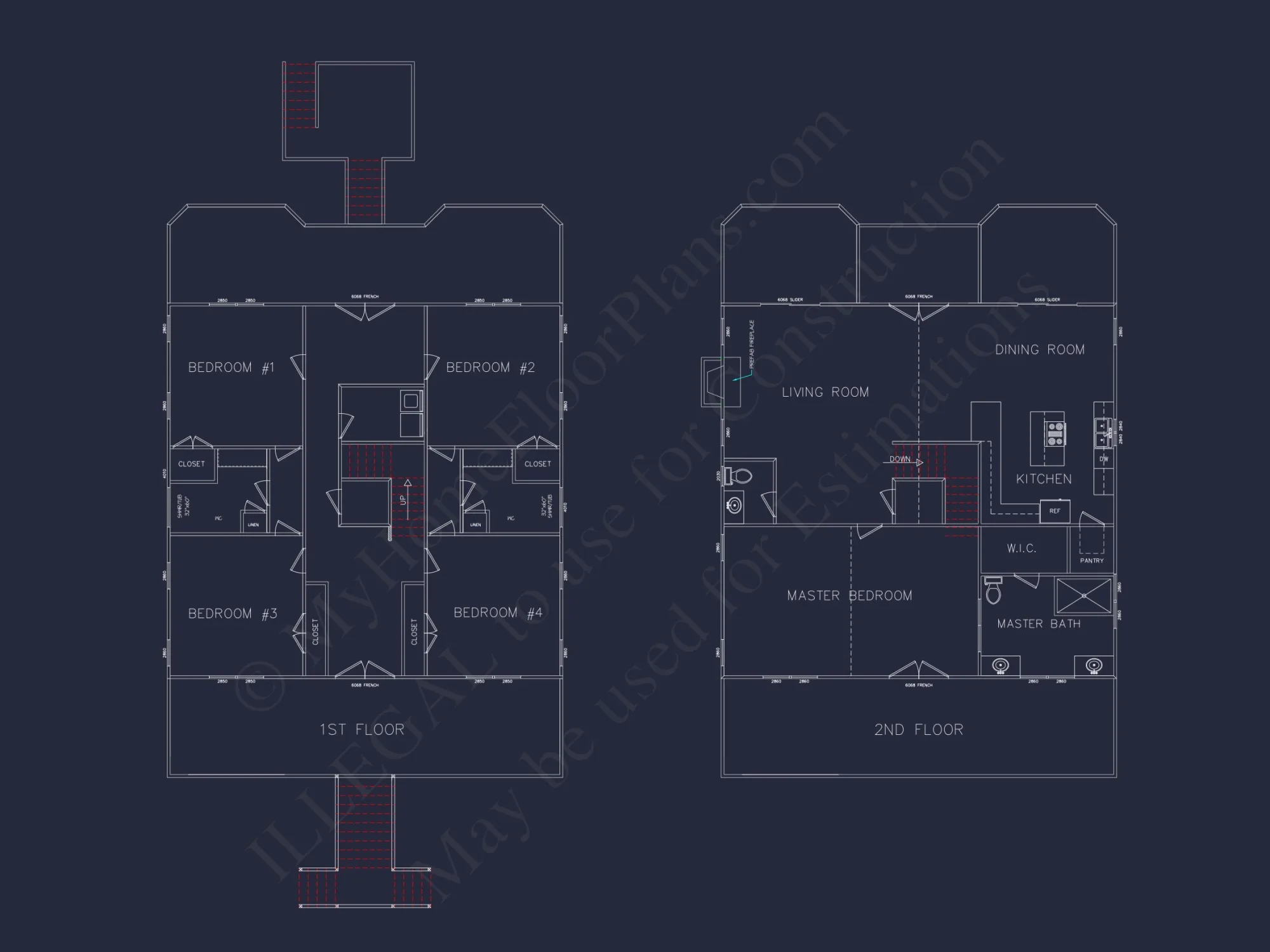 Beach house Plan with Elevator: 4 Bed, 3.5 Bath Coastal Design