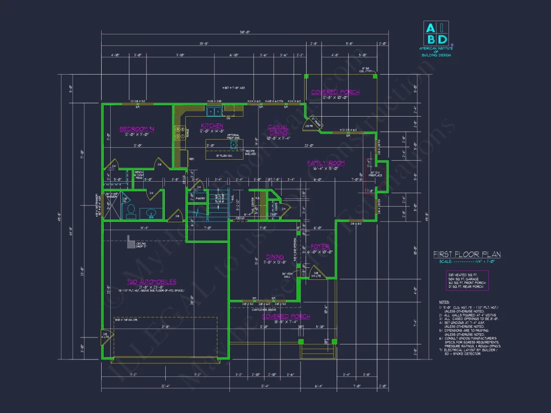Traditional house Plan with CAD Designs