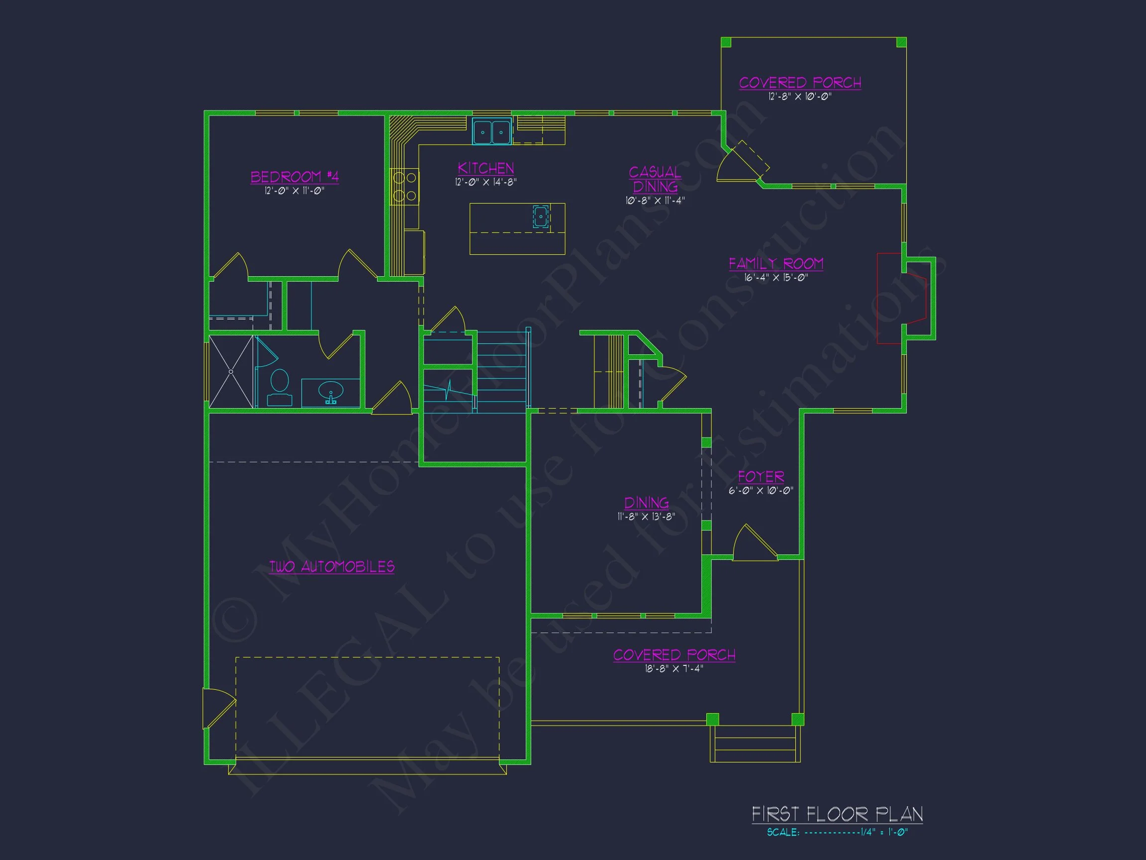 2-Story Blueprint