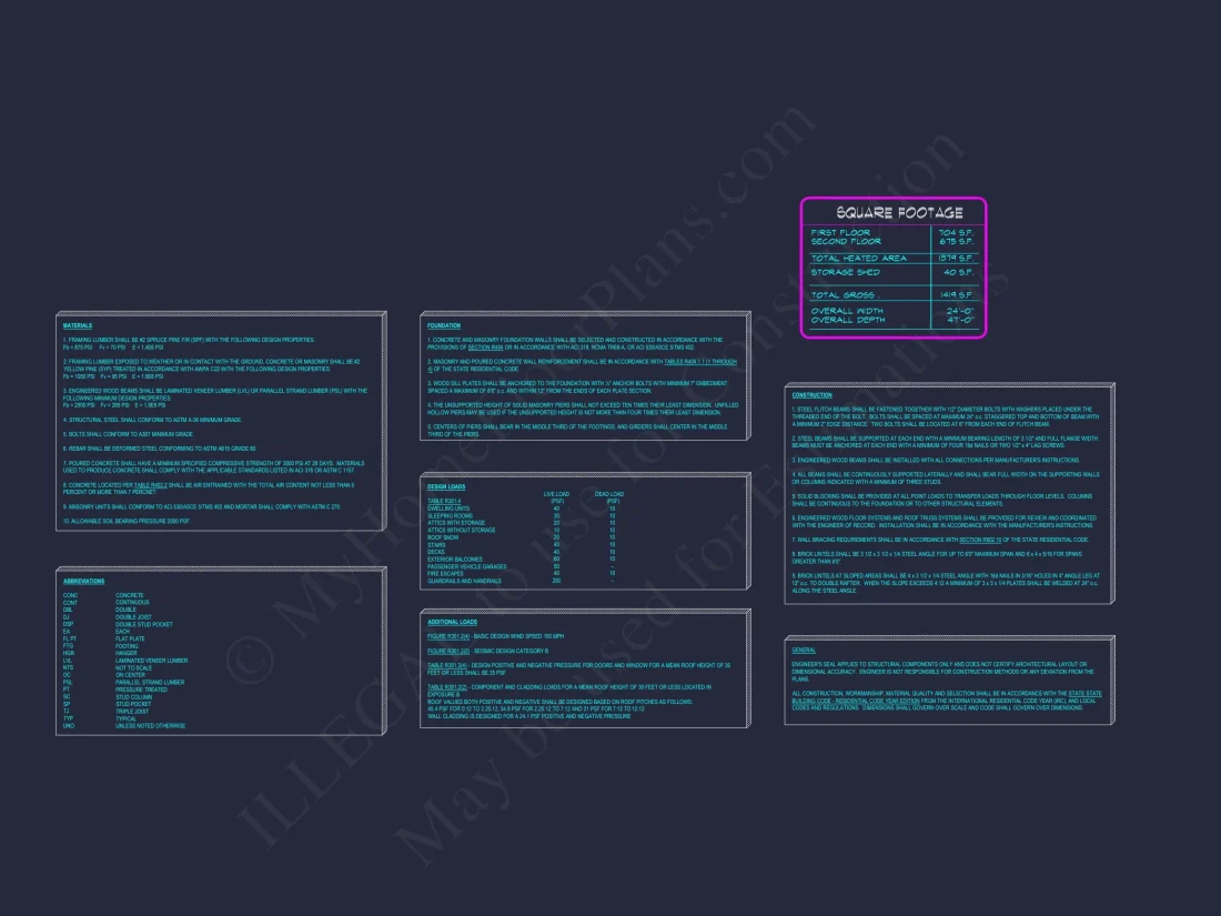 Modern 3-Bedroom house Plan with Open Floor Plan & Attic