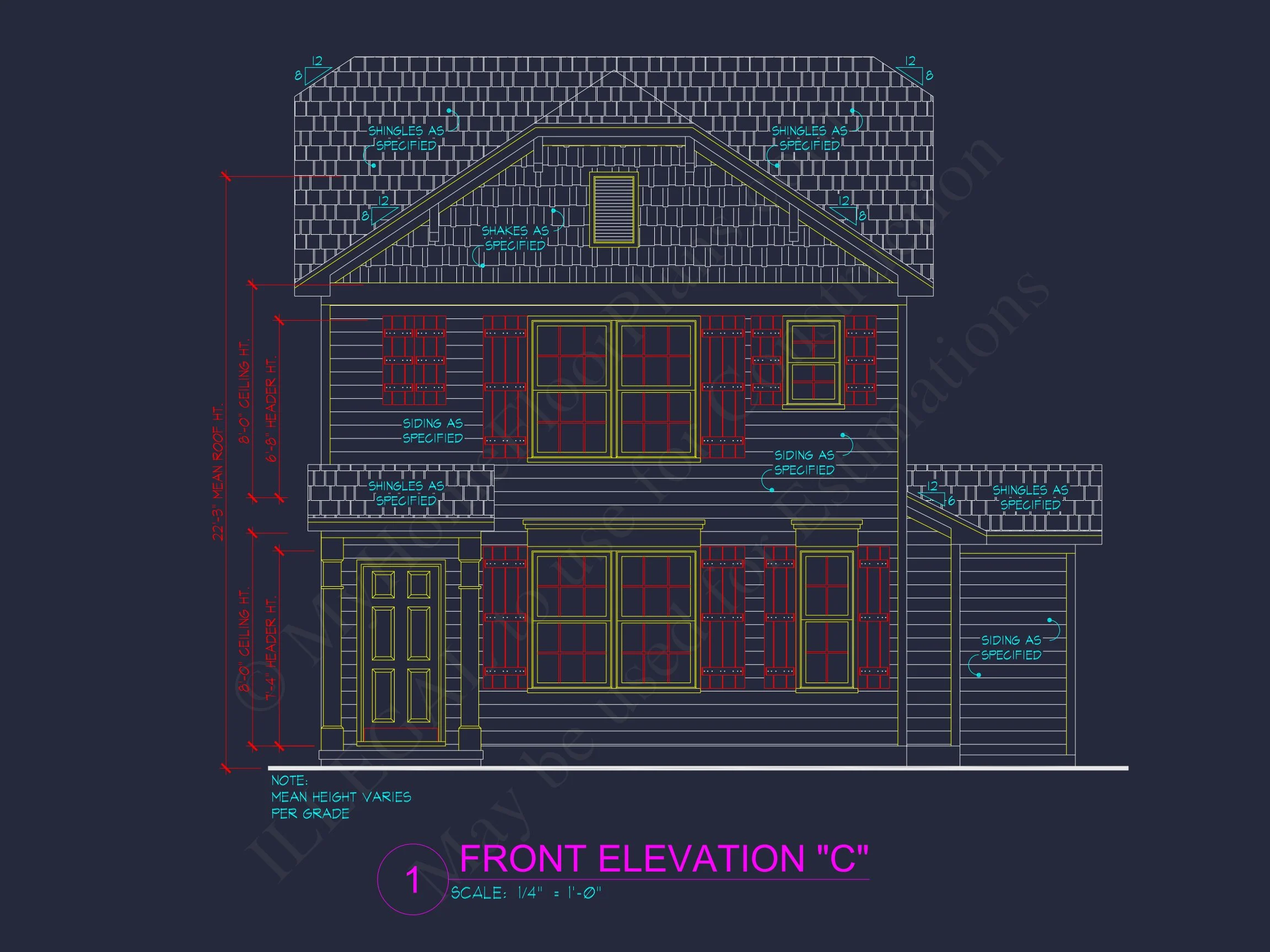 9-1510 HOUSE PLAN - Modern 3-Bedroom House Plan with Open Floor Plan & Attic 7 Modern 3-Bedroom house Plan with Open Floor Plan & Attic