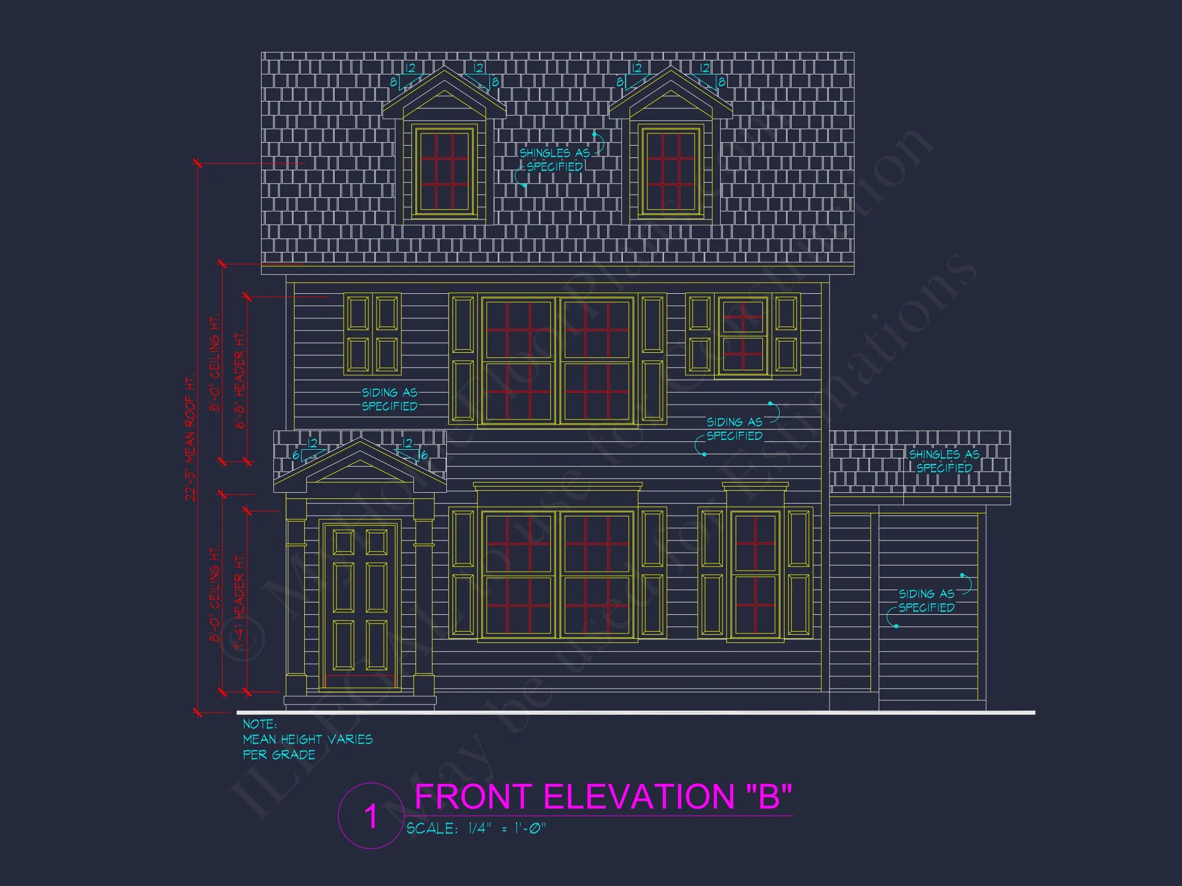 9-1510 HOUSE PLAN - Modern 3-Bedroom House Plan with Open Floor Plan & Attic 5 Modern 3-Bedroom house Plan with Open Floor Plan & Attic