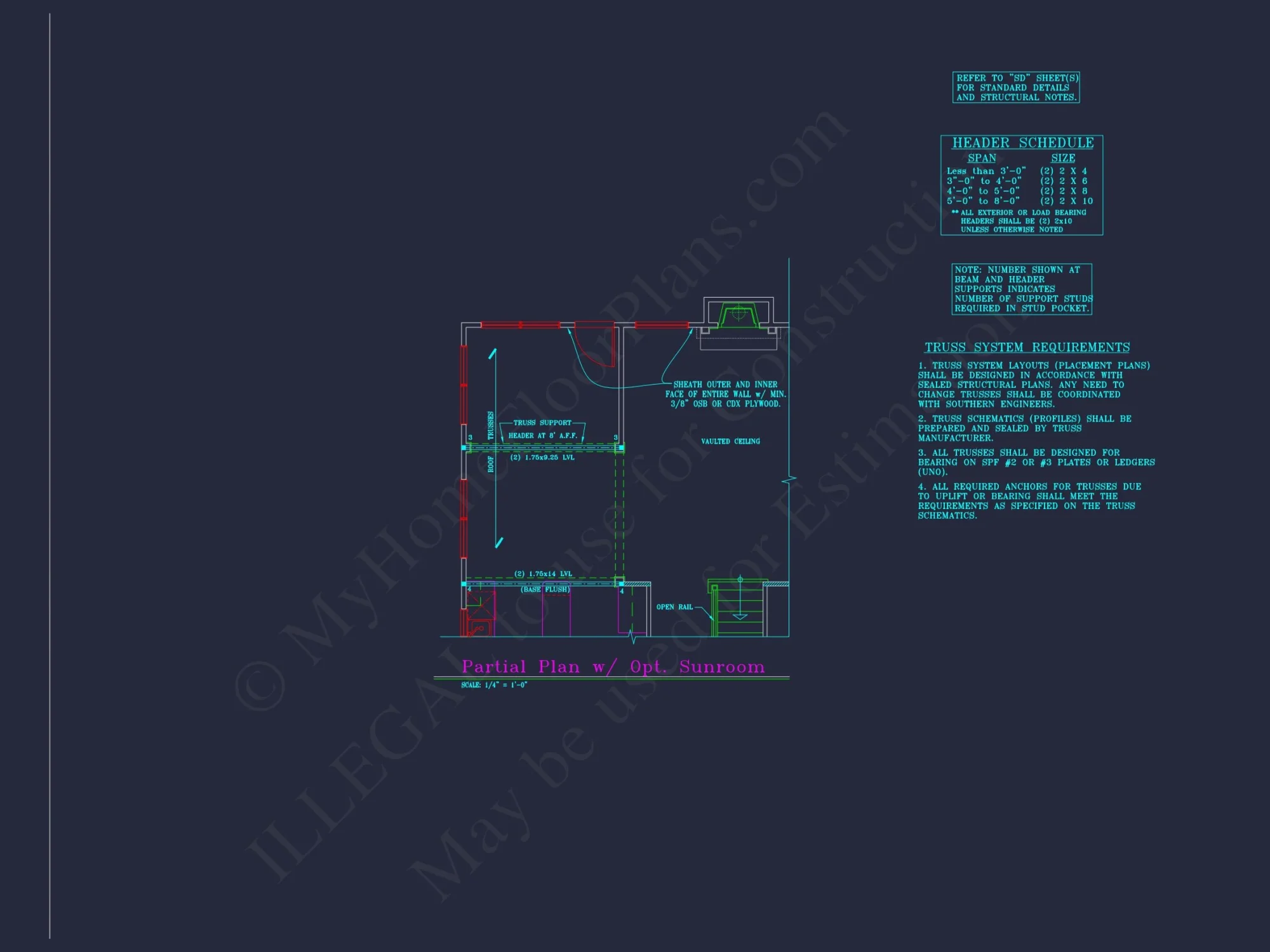 Modern Craftsman house Plan: Spacious Designs with 54'-0" Depth