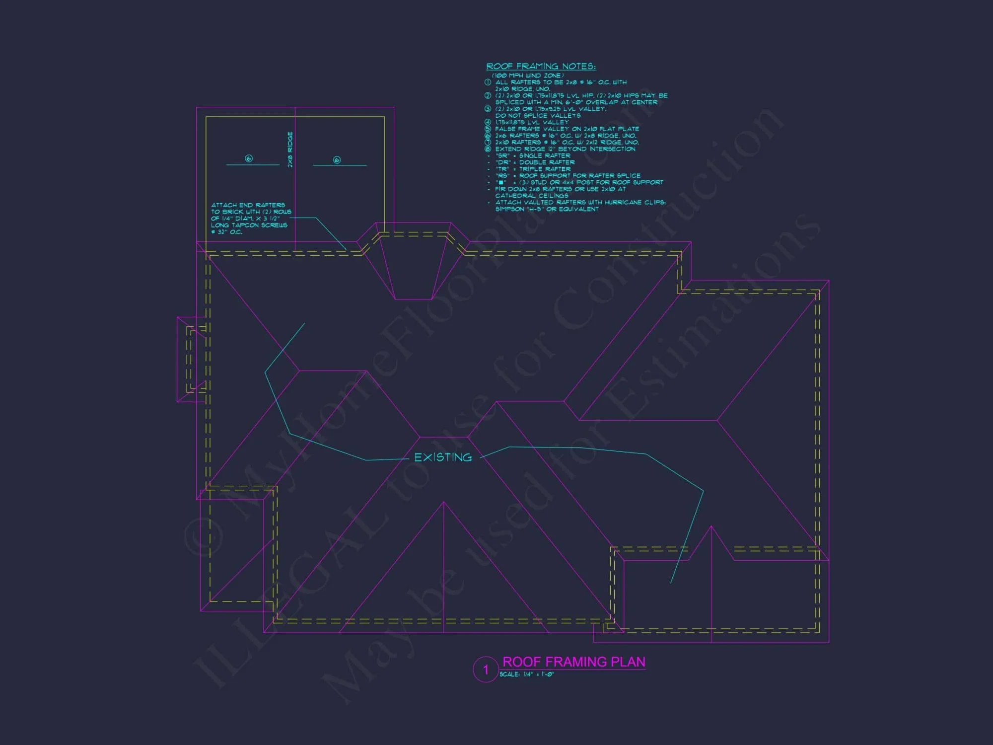 Traditional 4-Bedroom house Plan with 3-Car Garage (3490 Sq Ft)