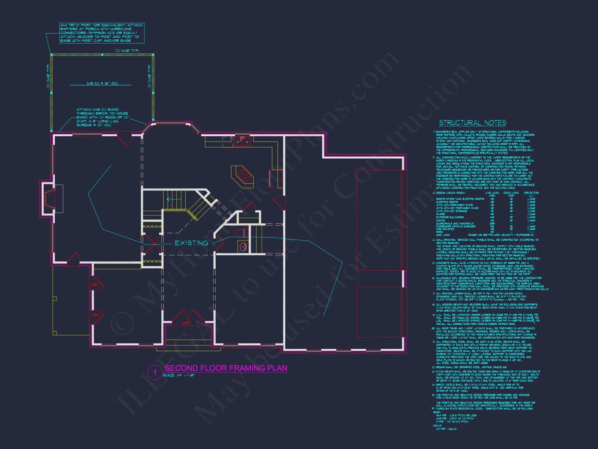 Traditional 4-Bedroom house Plan with 3-Car Garage (3490 Sq Ft)