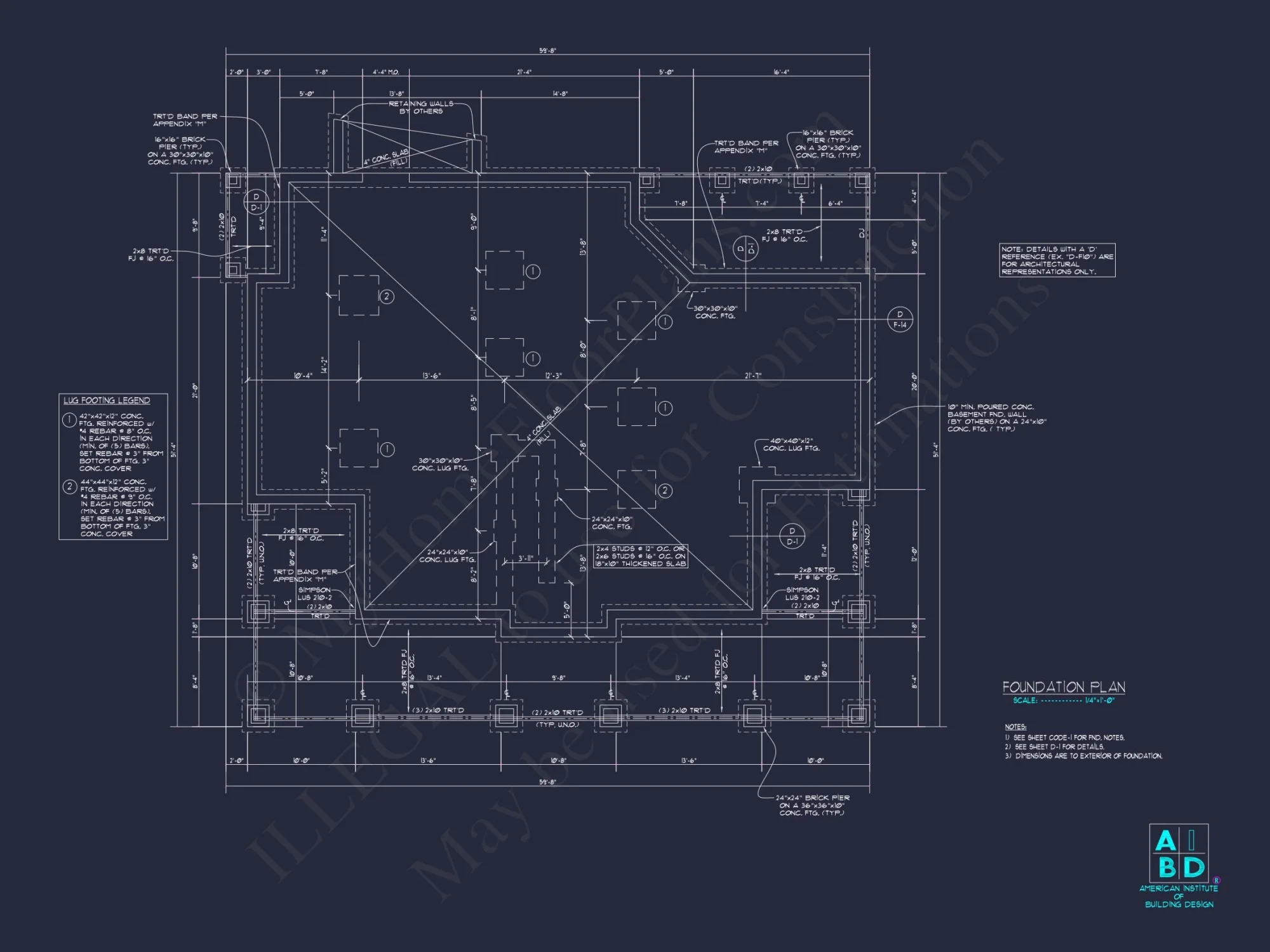Craftsman house Plan with 2 Floors & Detailed CAD Designs