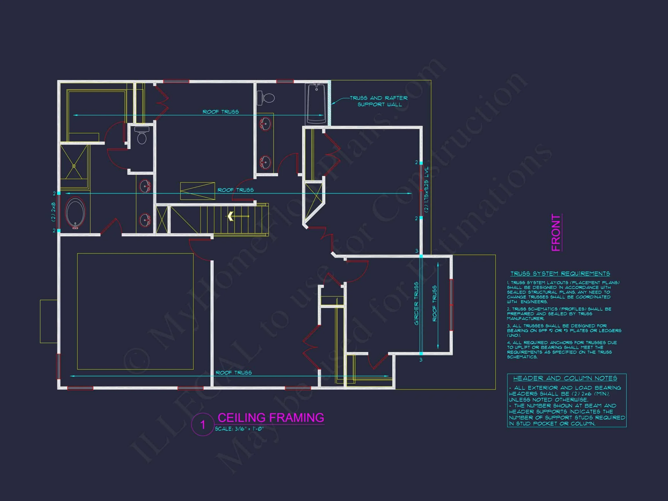 9-1202E HOUSE PLAN - Customizable House Plan with CAD Designs and Blueprint 8 Customizable house Plan with CAD Designs and Blueprint