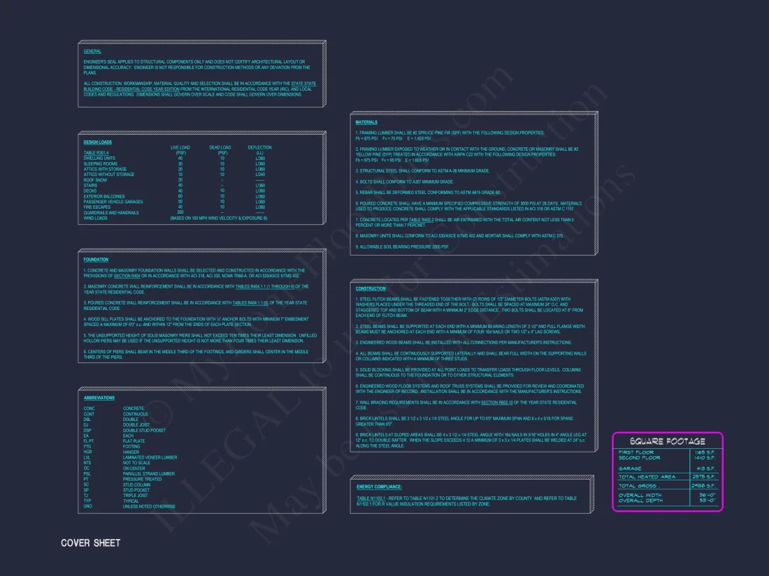 Modern Craftsman house Plan: Spacious CAD Architecture Blueprint