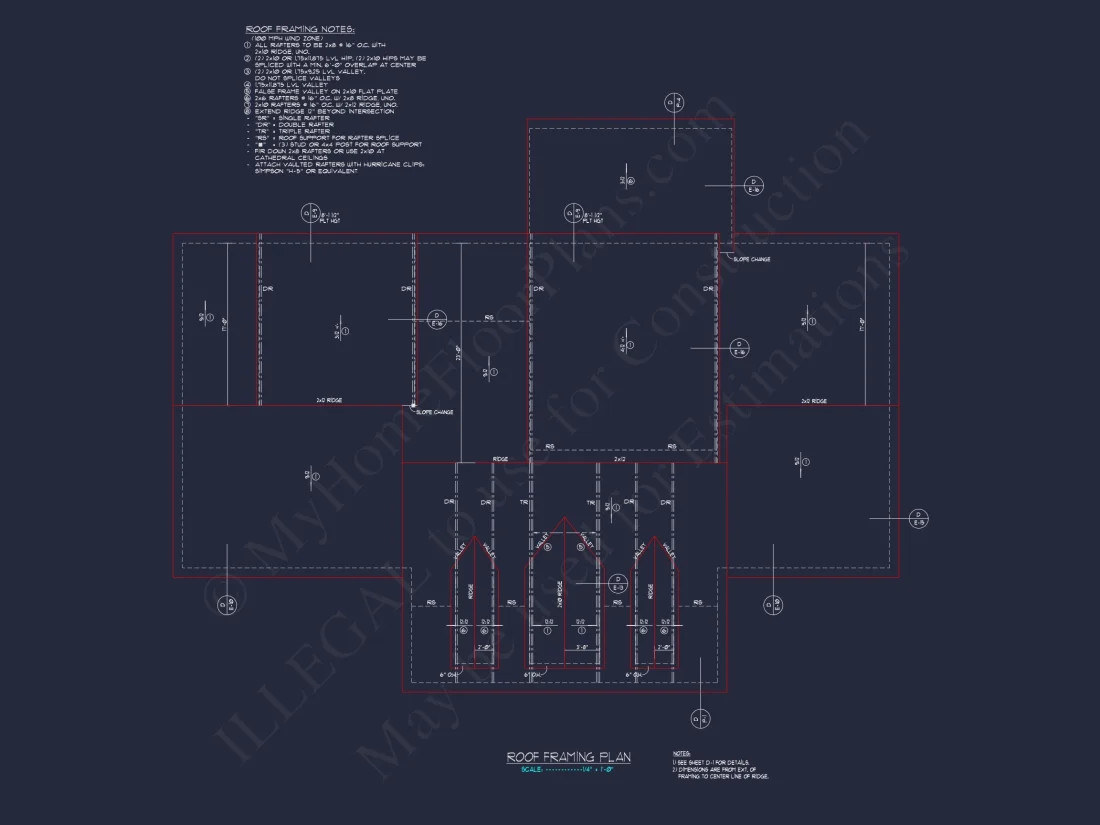 Stunning Colonial Revival house Plan with 2-Story CAD Designs